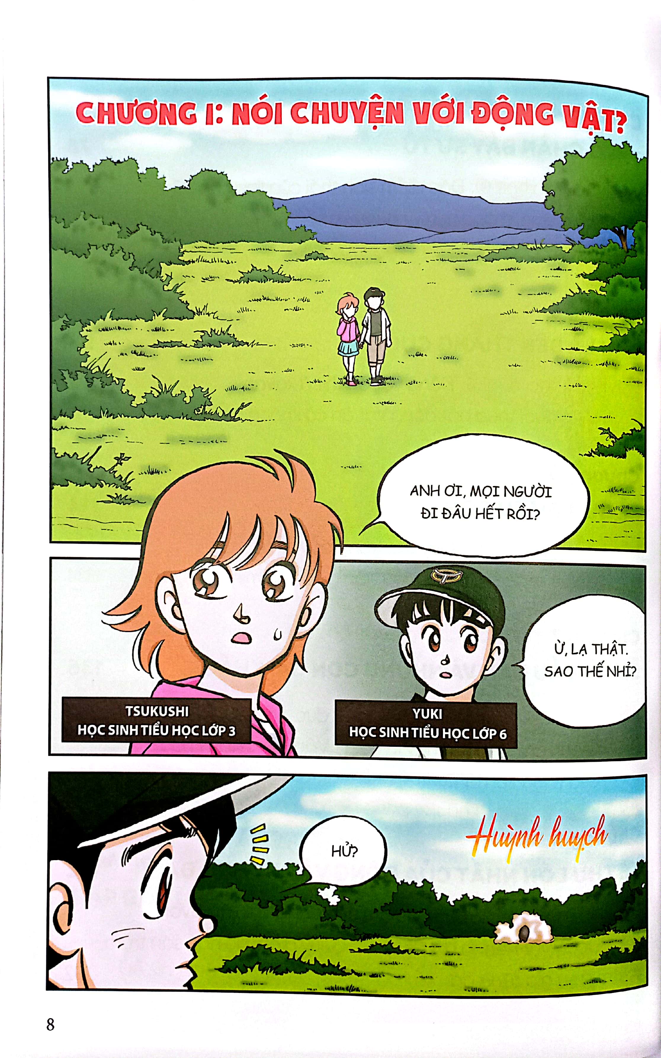 truyện tranh tri thức khoa học - khủng hoảng về động vật