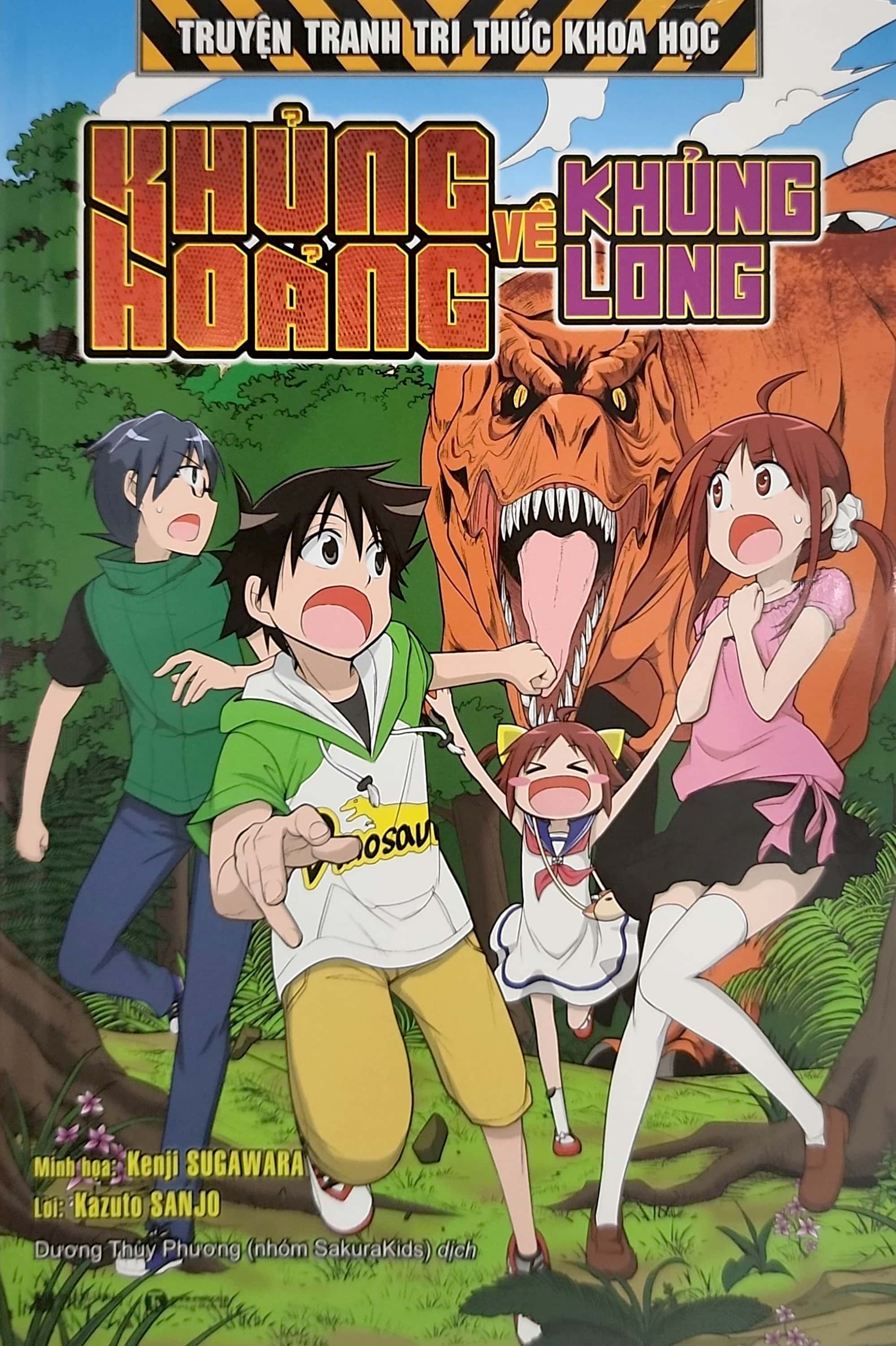 truyện tranh tri thức khoa học - khủng hoảng về khủng long