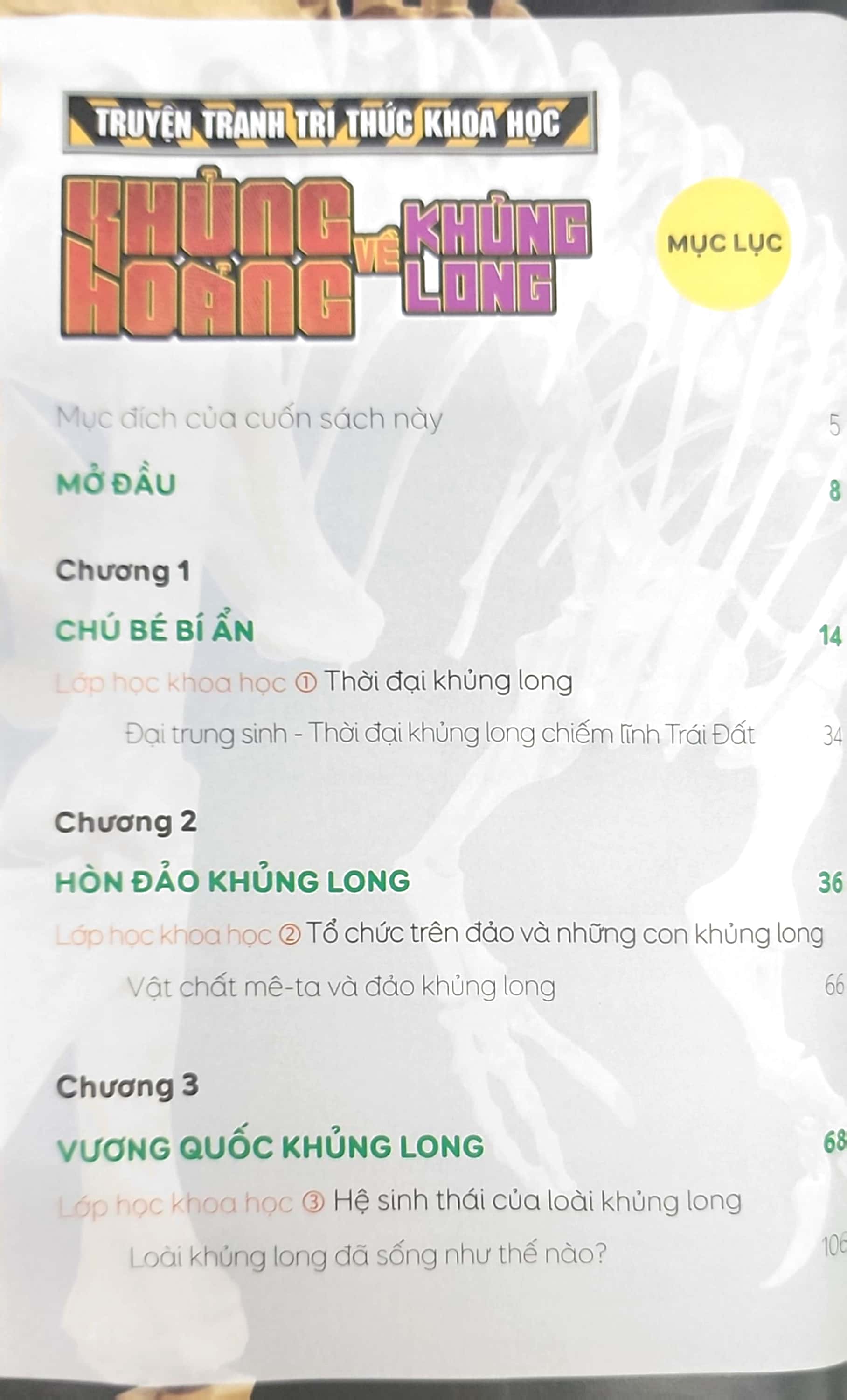 truyện tranh tri thức khoa học - khủng hoảng về khủng long