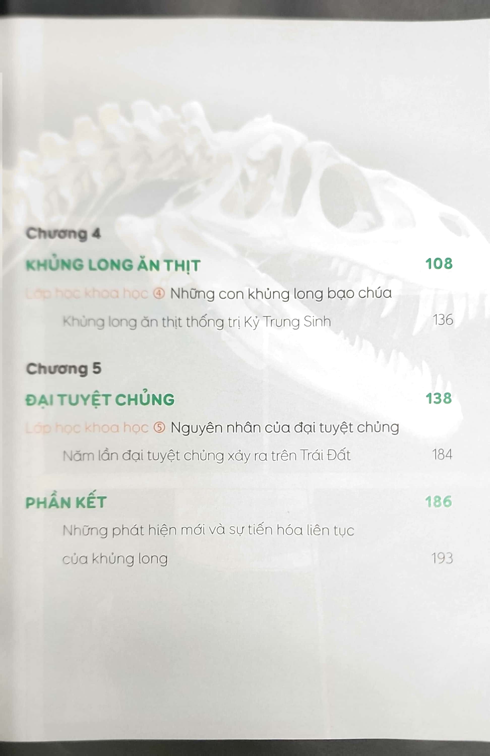 truyện tranh tri thức khoa học - khủng hoảng về khủng long