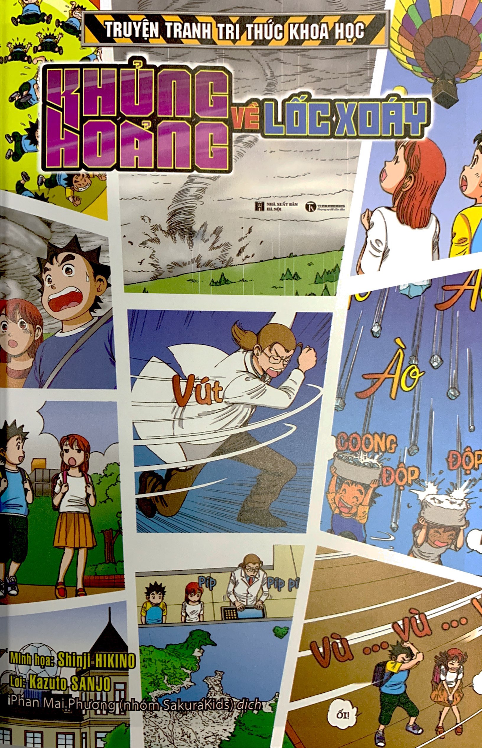 truyện tranh tri thức khoa học - khủng hoảng về lốc xoáy