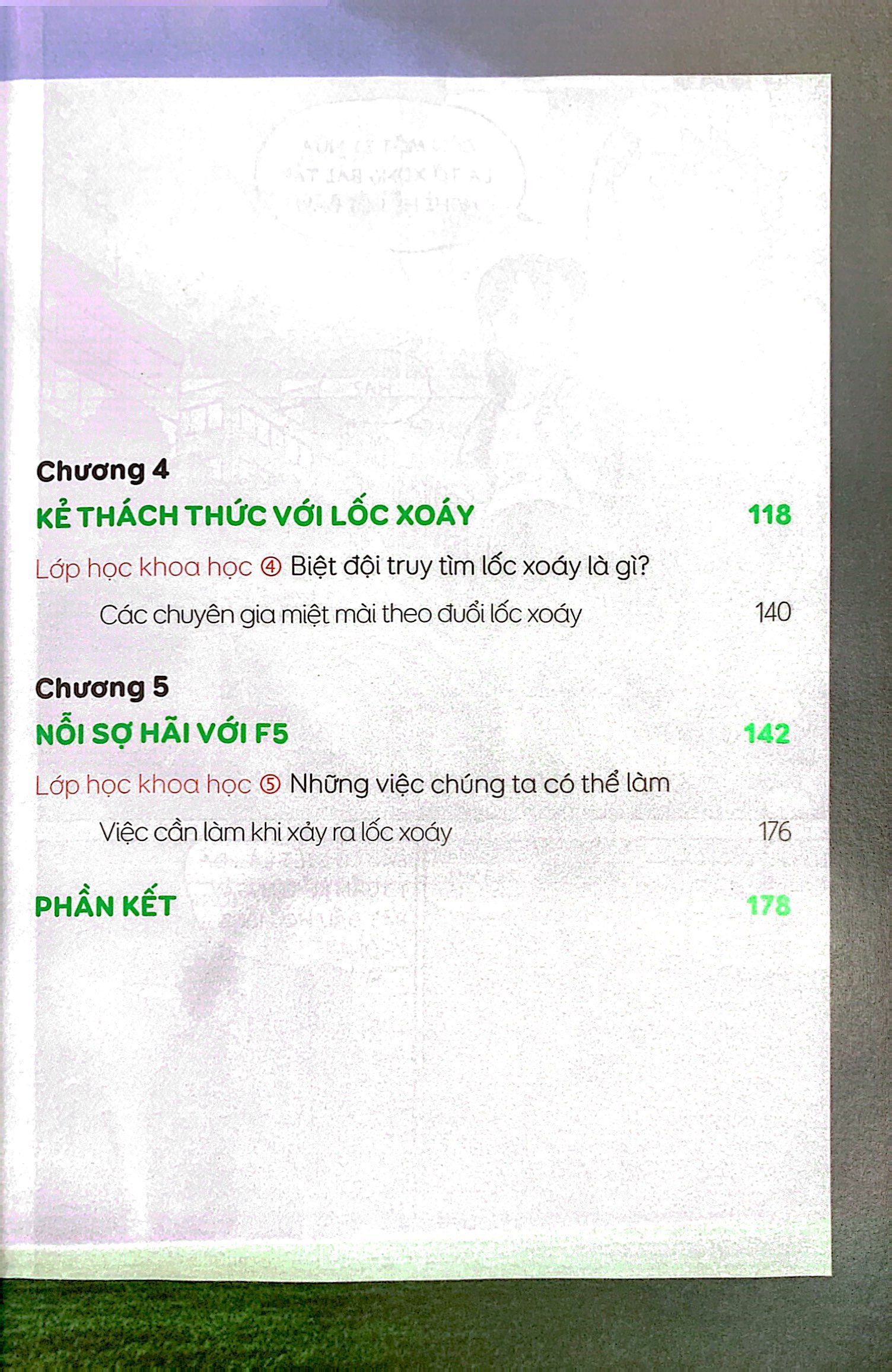 truyện tranh tri thức khoa học - khủng hoảng về lốc xoáy