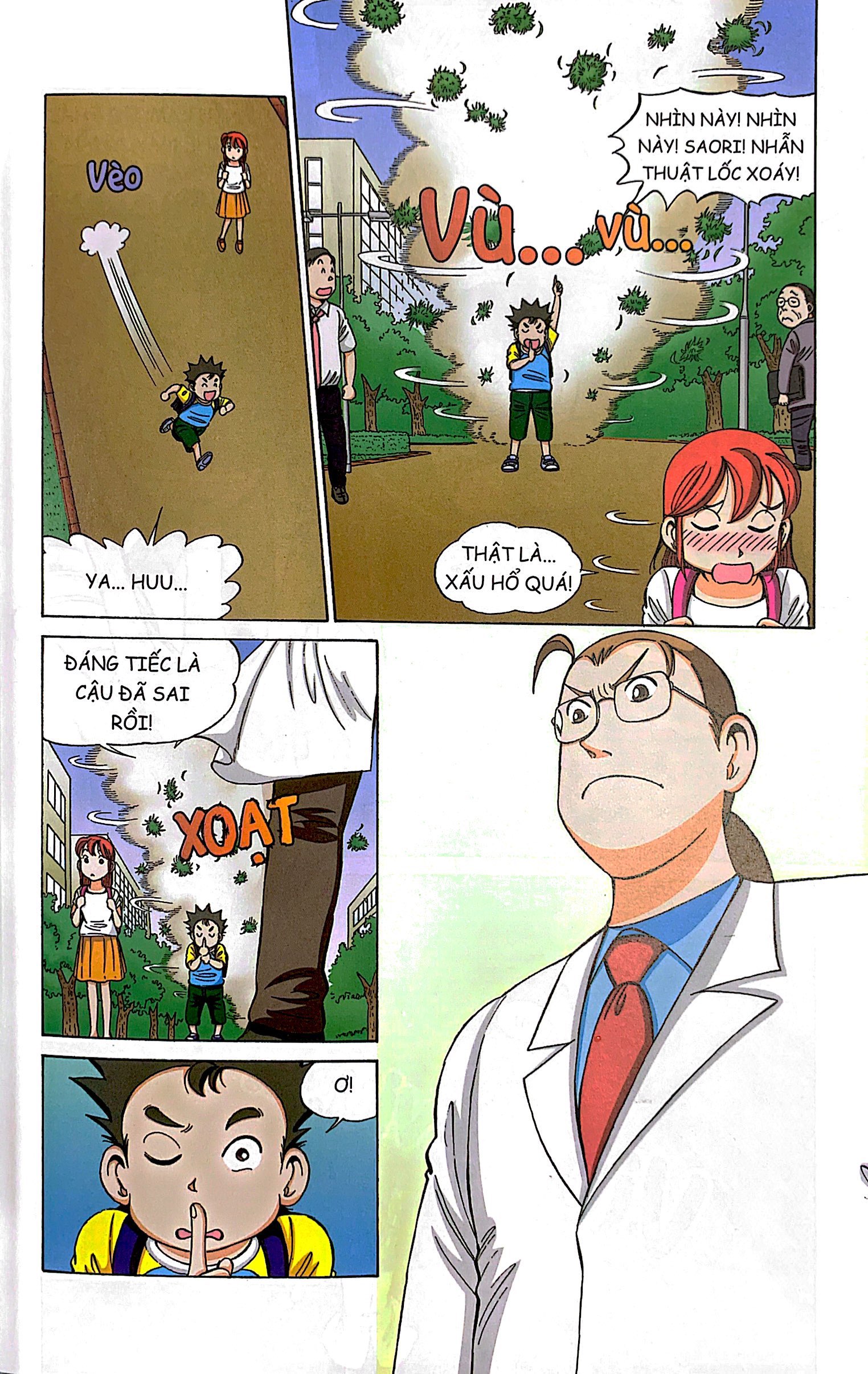 truyện tranh tri thức khoa học - khủng hoảng về lốc xoáy