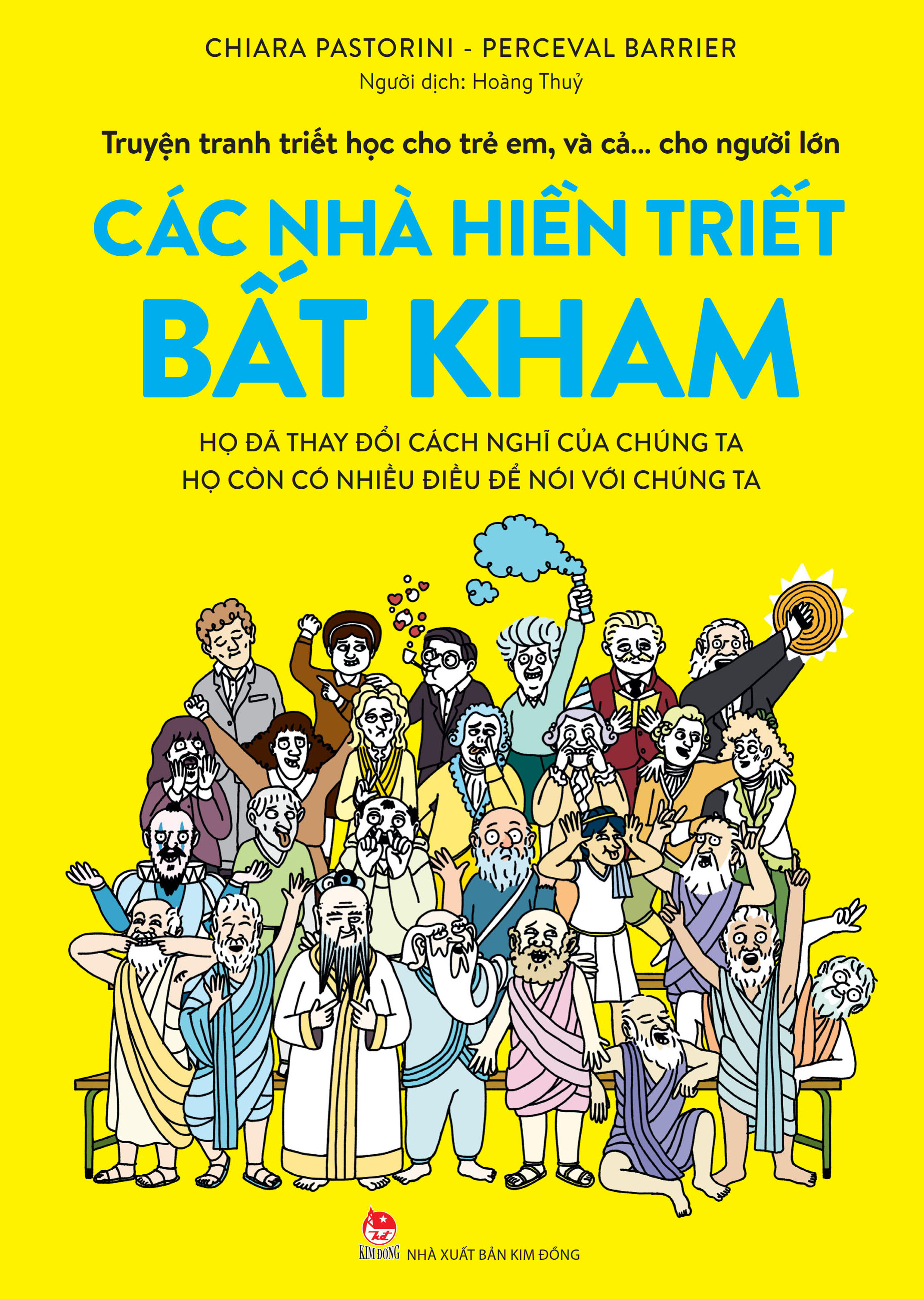 truyện tranh triết học cho trẻ em, và cả… cho người lớn - các nhà hiền triết bất kham