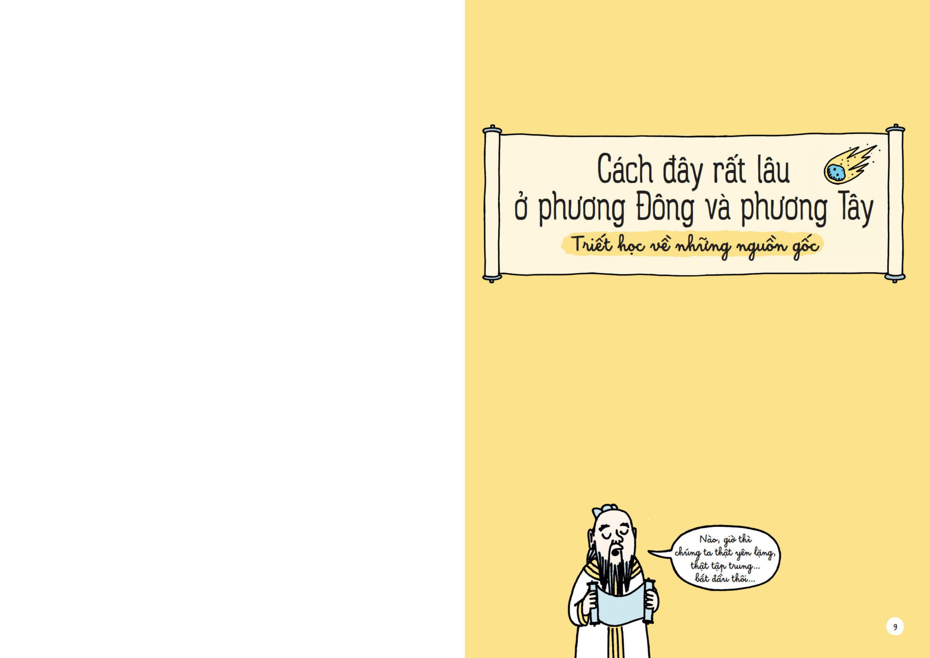 truyện tranh triết học cho trẻ em, và cả… cho người lớn - các nhà hiền triết bất kham