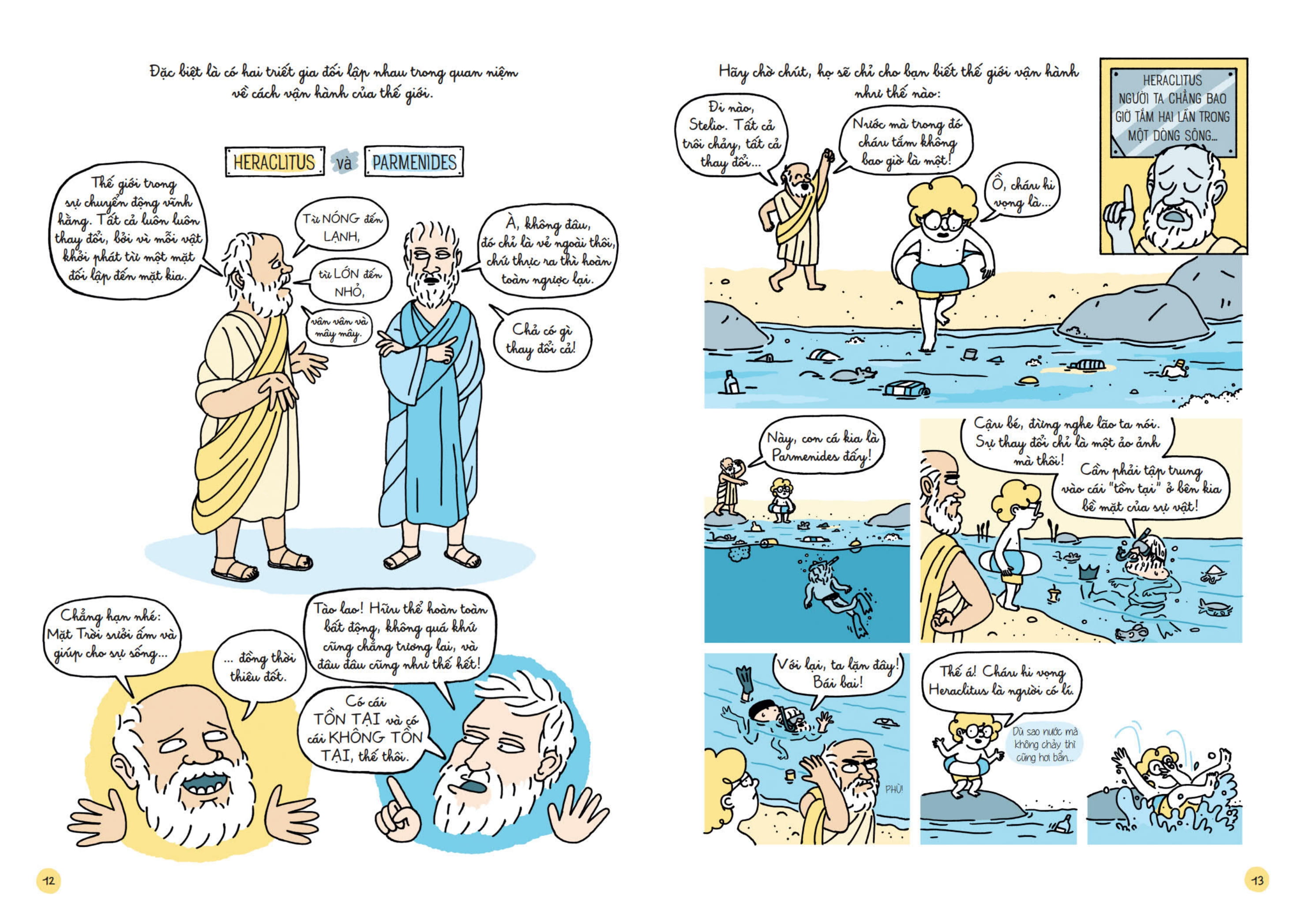 truyện tranh triết học cho trẻ em, và cả… cho người lớn - các nhà hiền triết bất kham
