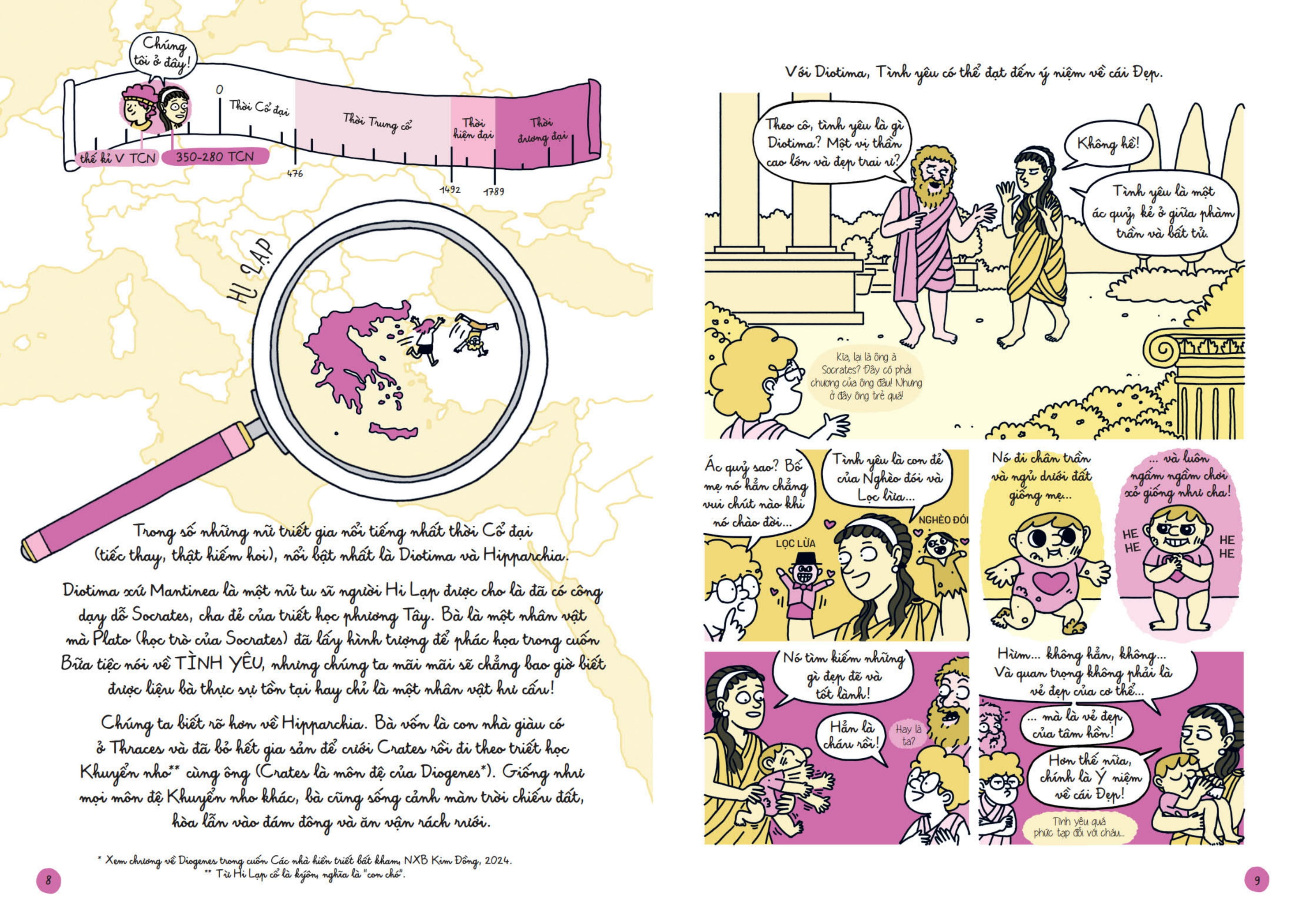 truyện tranh triết học cho trẻ em, và cả… cho người lớn - các nhà hiền triết nói "không"