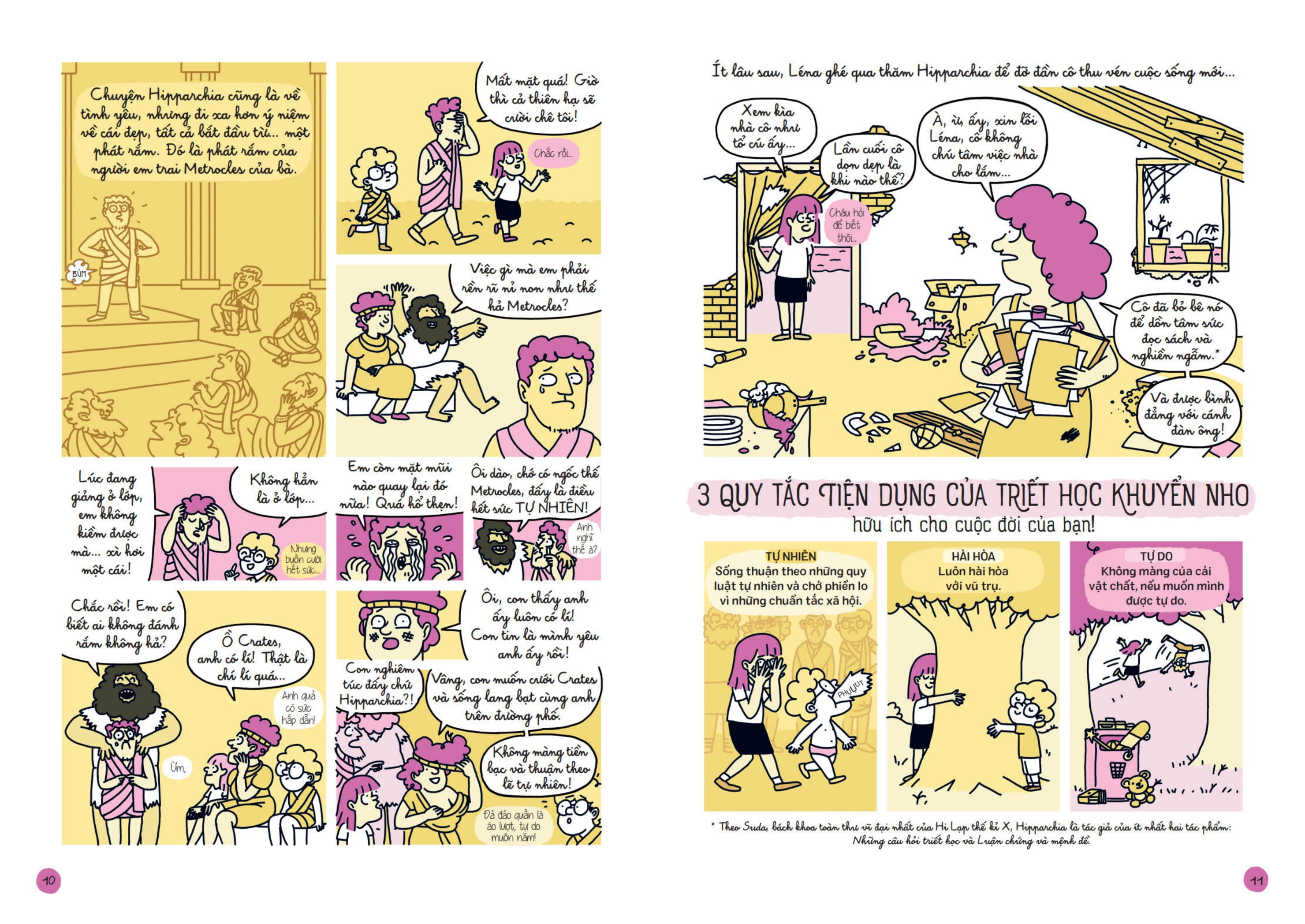 truyện tranh triết học cho trẻ em, và cả… cho người lớn - các nhà hiền triết nói "không"