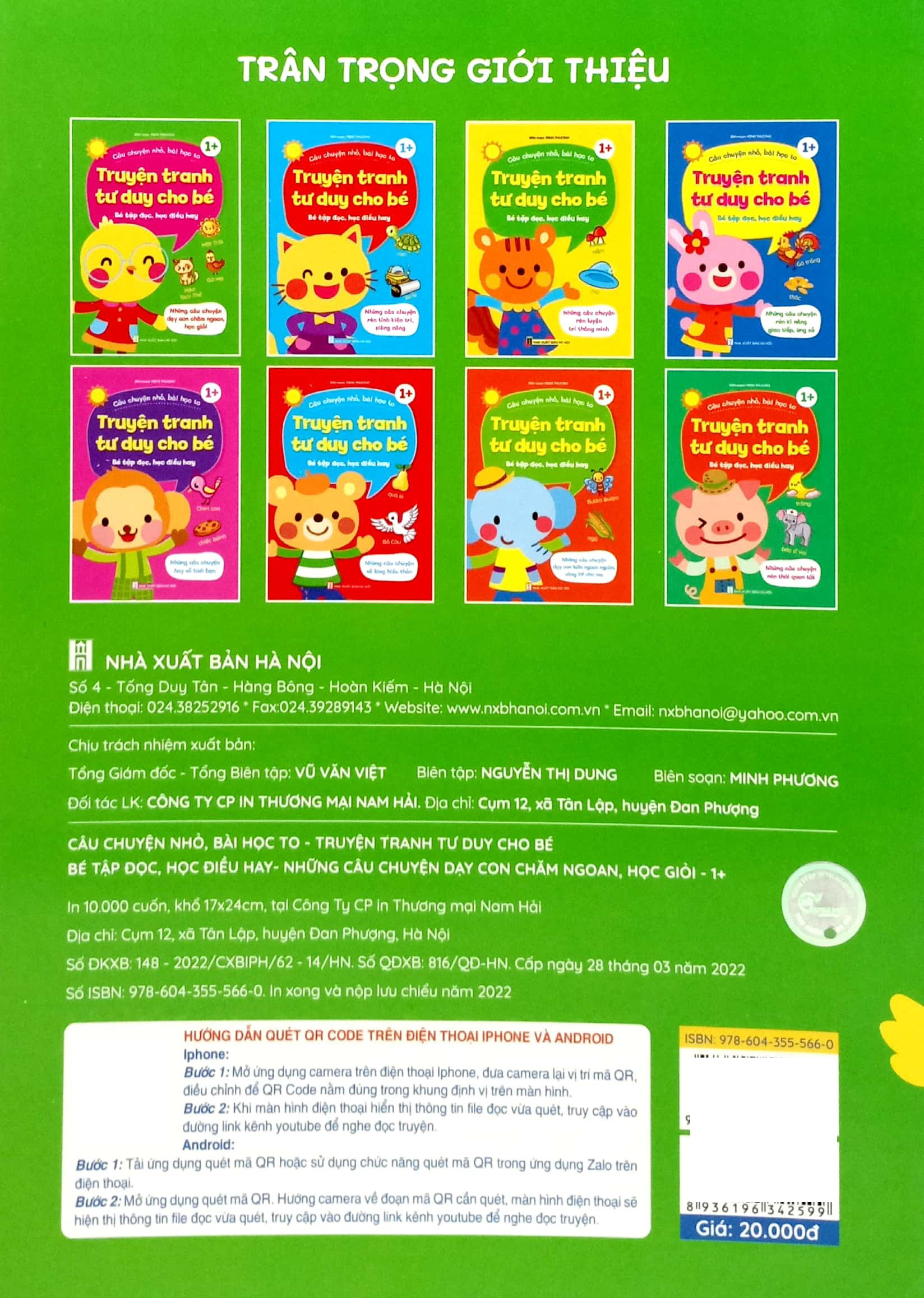 truyện tranh tư duy cho bé - những câu chuyện dạy con chăm ngoan, học giỏi