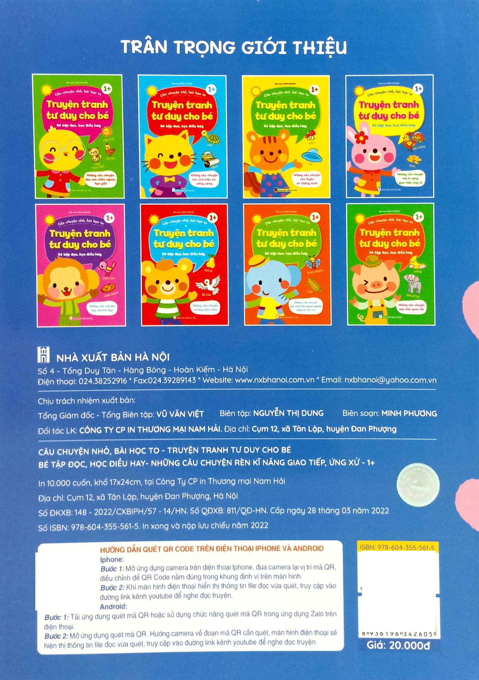 truyện tranh tư duy cho bé - những câu chuyện rèn kĩ năng giao tiếp, ứng xử