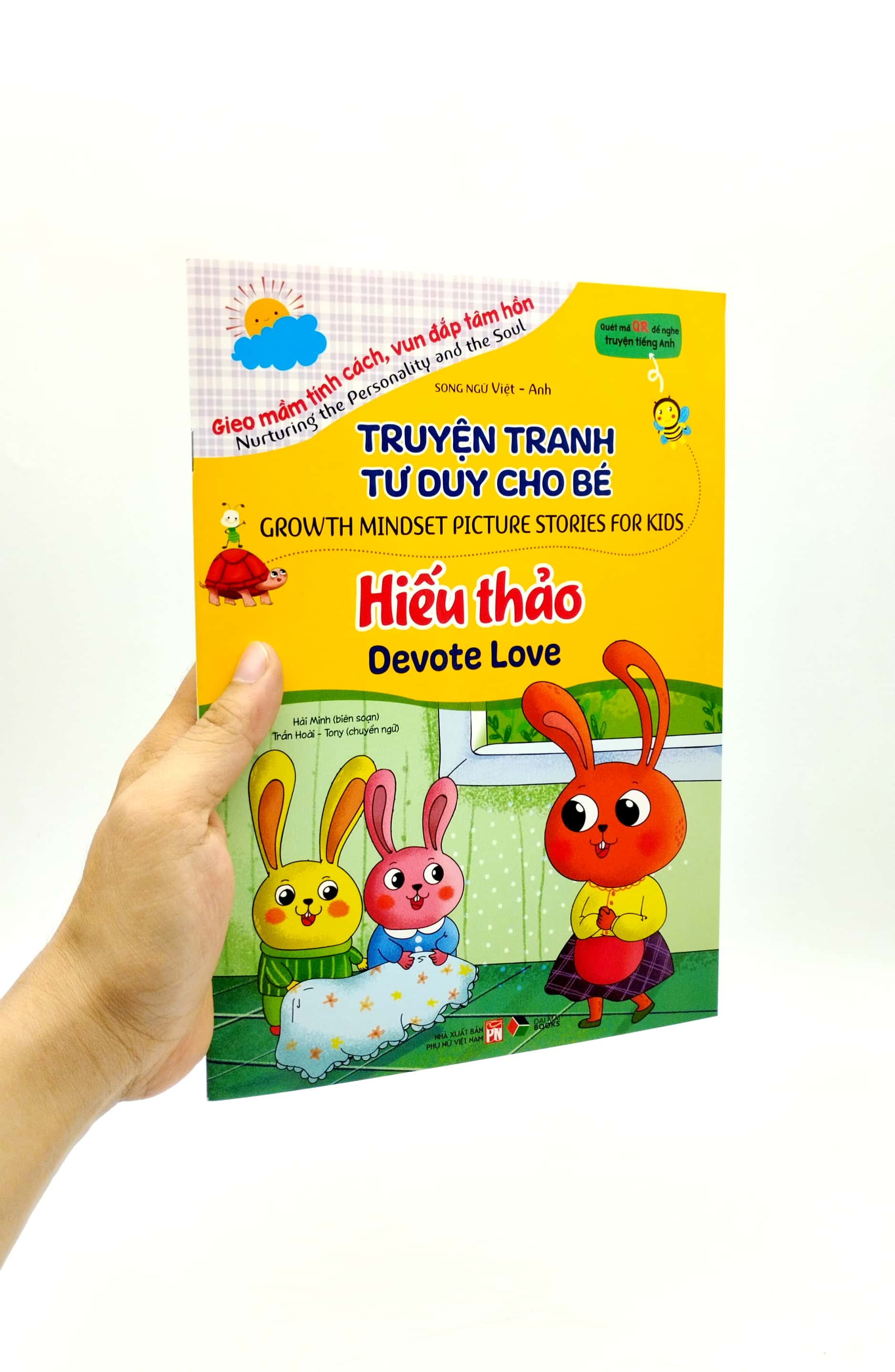 truyện tranh tư duy cho bé - song ngữ việt-anh - hiếu thảo