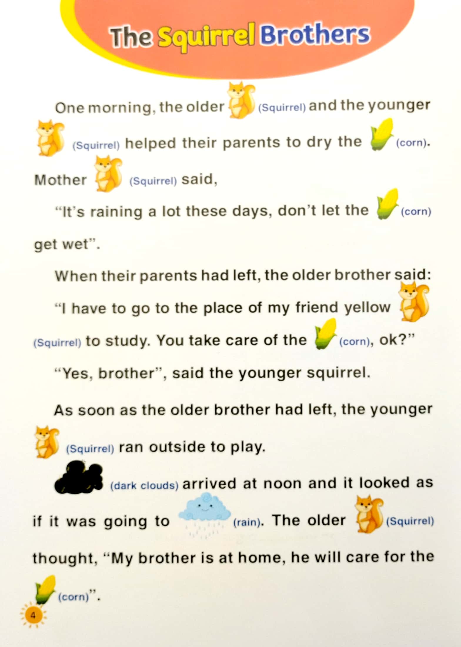 truyện tranh tư duy cho bé - song ngữ việt-anh - tự giác và trách nhiệm