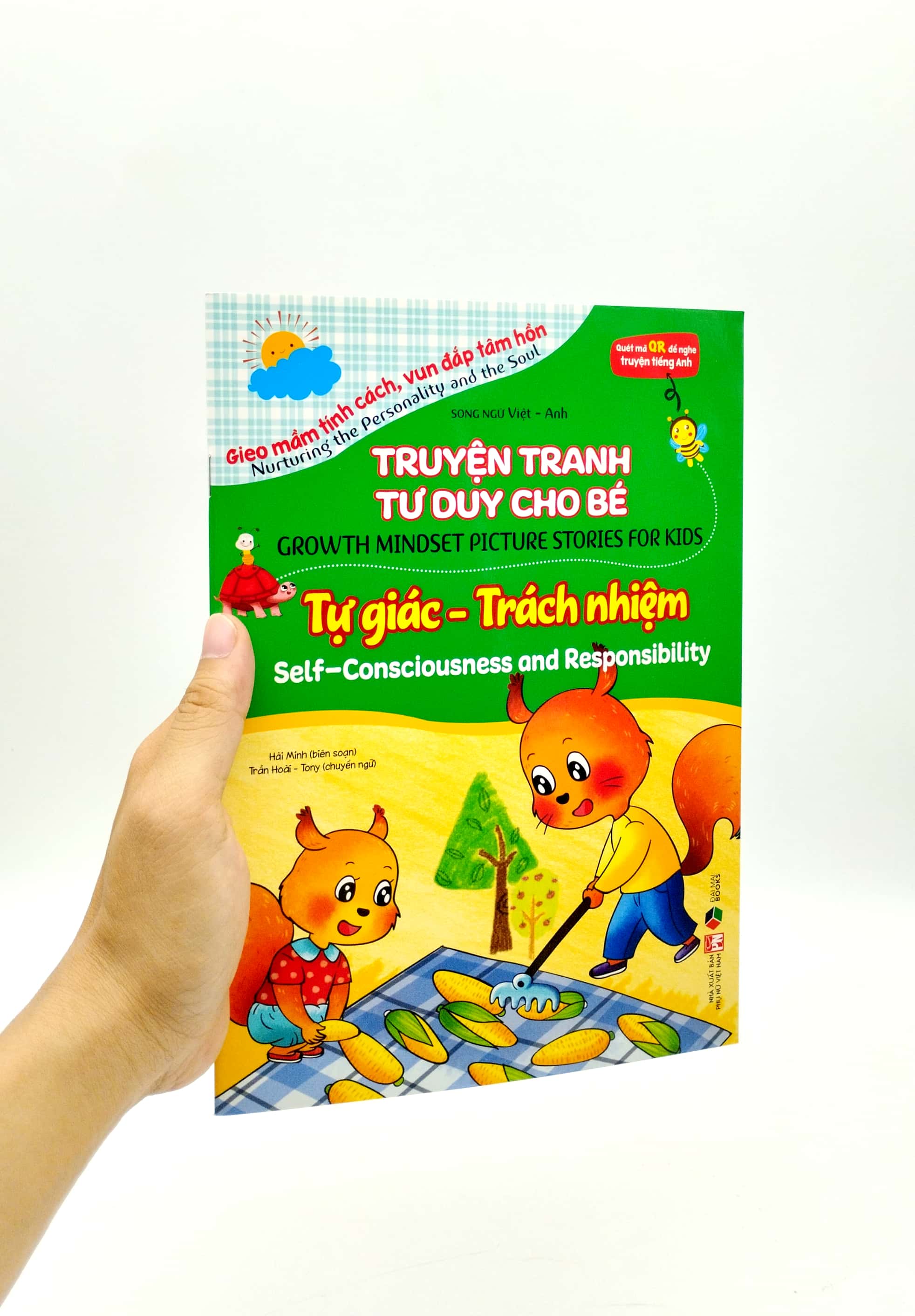 truyện tranh tư duy cho bé - song ngữ việt-anh - tự giác và trách nhiệm