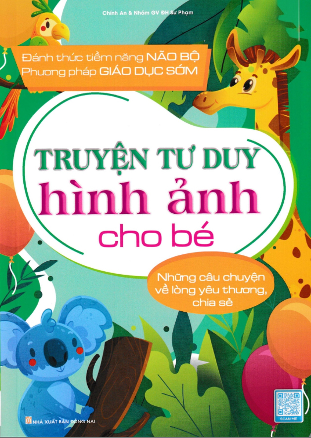 truyện tranh tư duy hình ảnh cho bé - những câu chuyện về lòng yêu thương chia sẻ