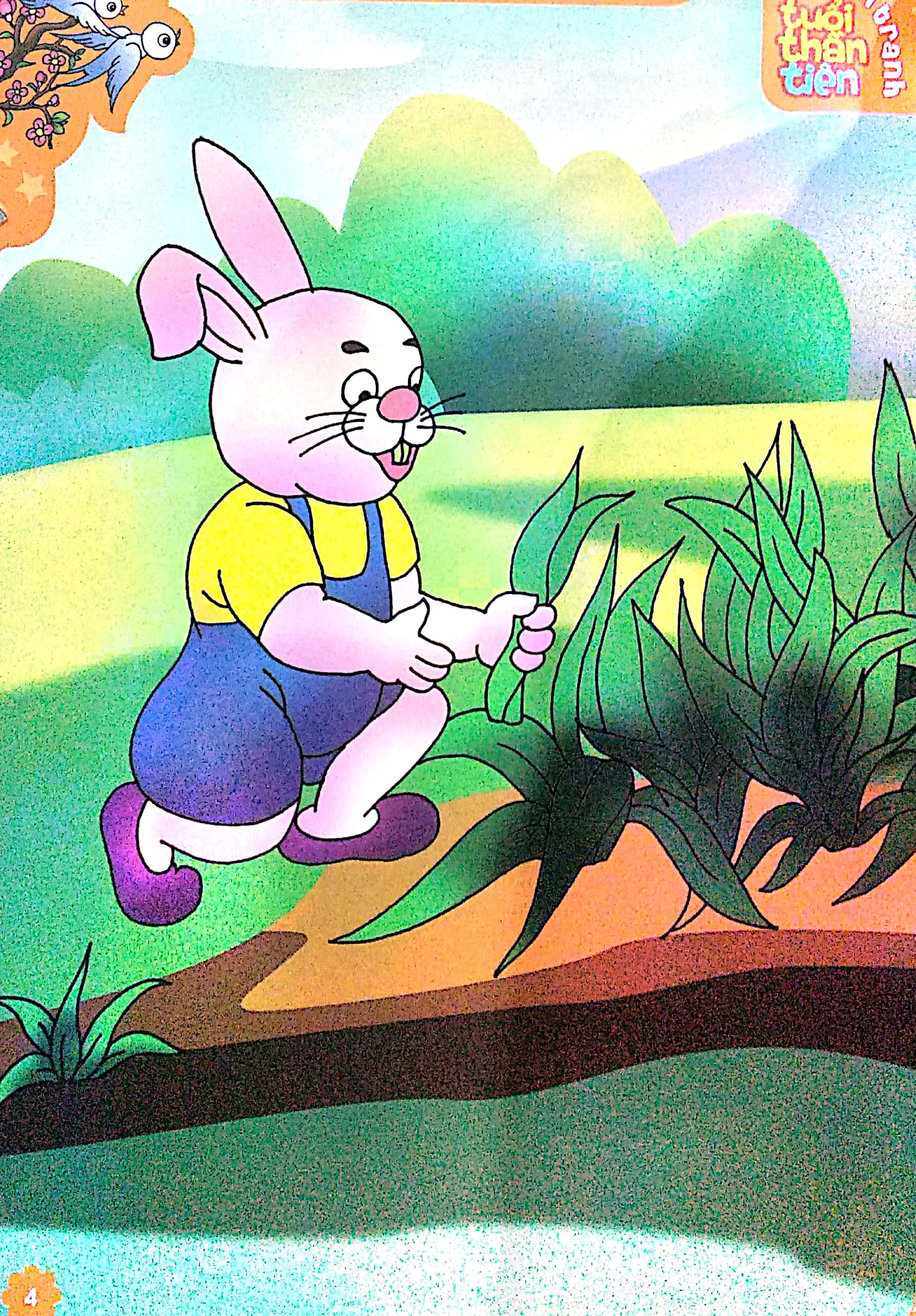 truyện tranh tuổi thần tiên - chú thỏ tinh khôn (tái bản 2022)