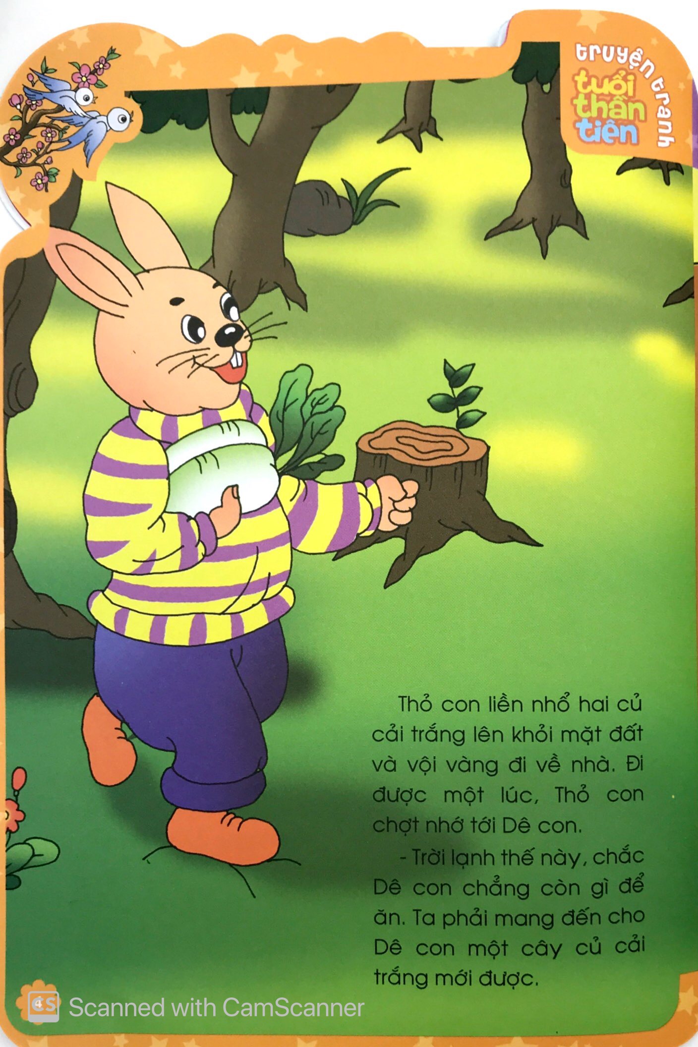 truyện tranh tuổi thần tiên - củ cải trắng (tái bản)