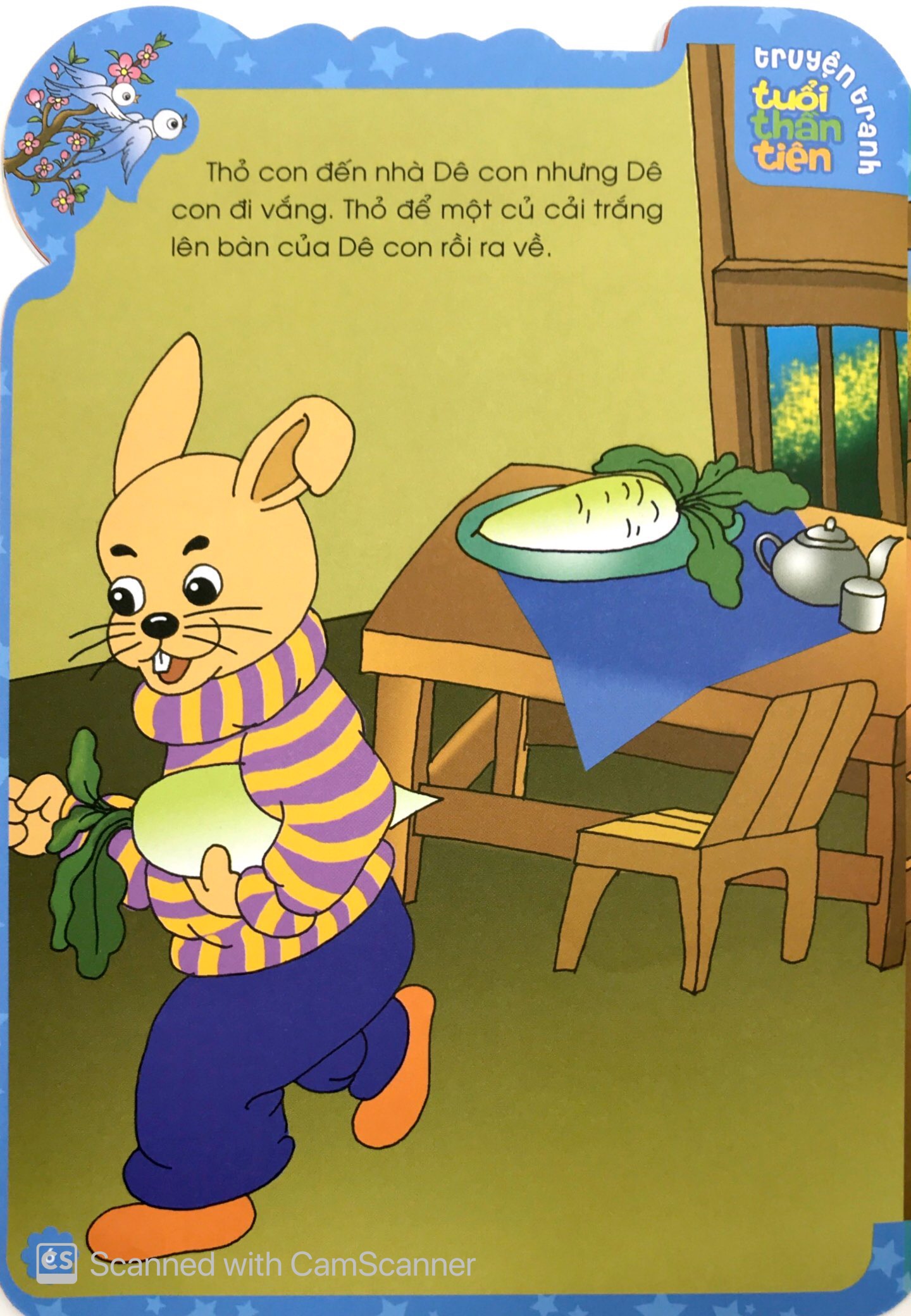 truyện tranh tuổi thần tiên - củ cải trắng (tái bản)