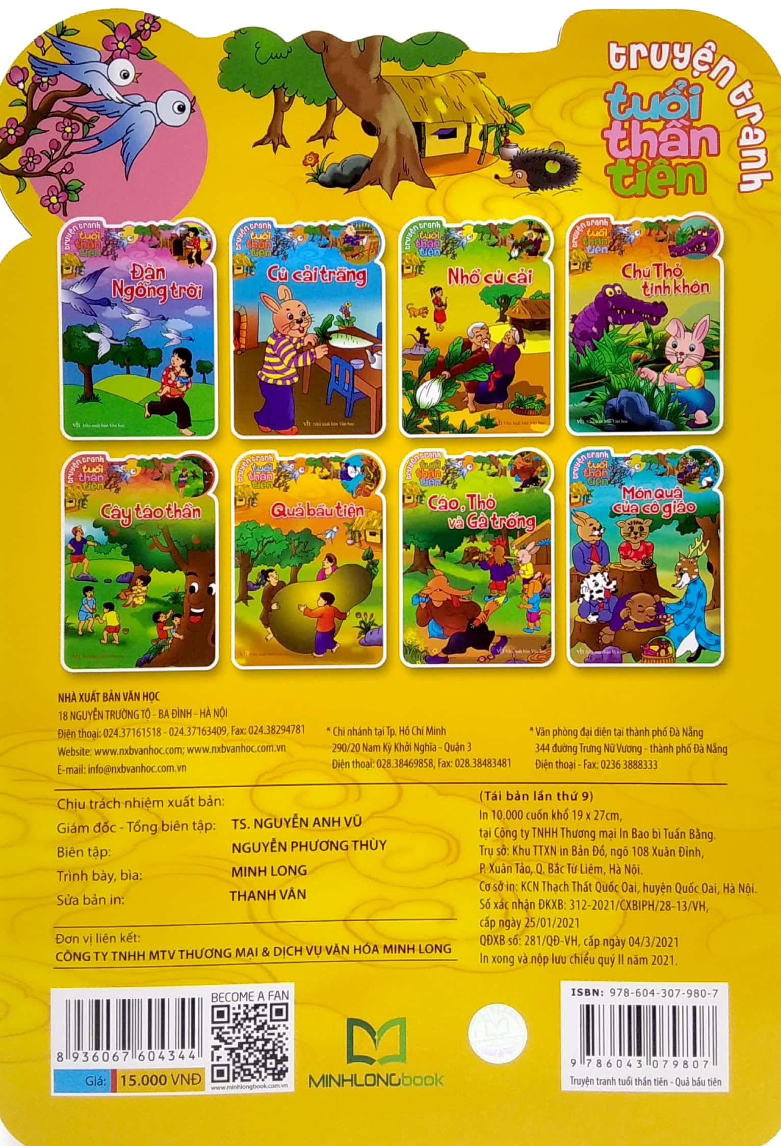 truyện tranh tuổi thần tiên - quả bầu tiên (tái bản 2022)