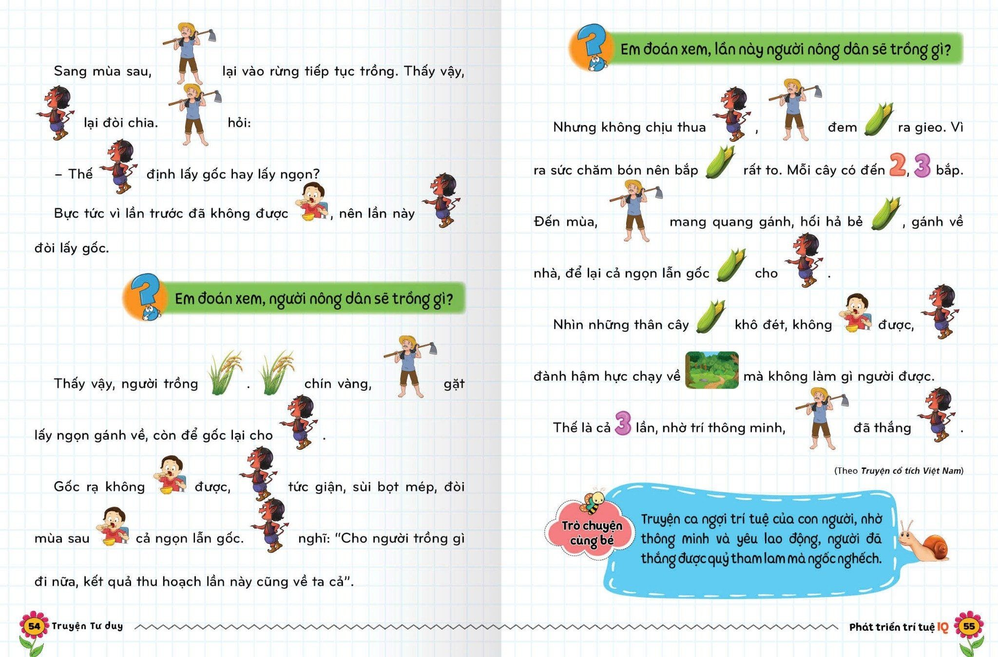 truyện tư duy phát triển trí tuệ iq