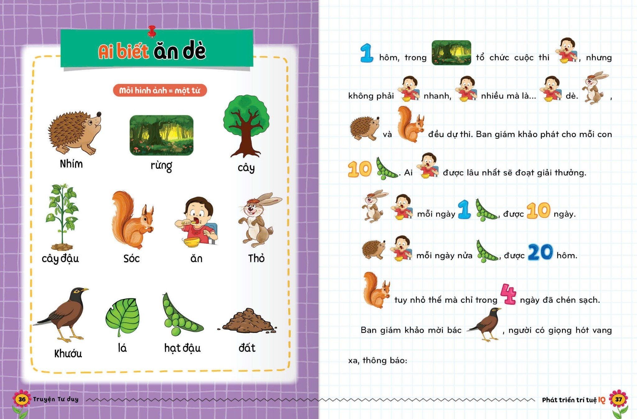 truyện tư duy phát triển trí tuệ iq