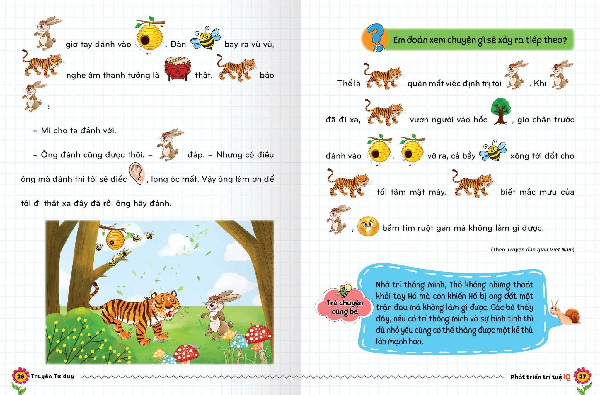 truyện tư duy phát triển trí tuệ iq