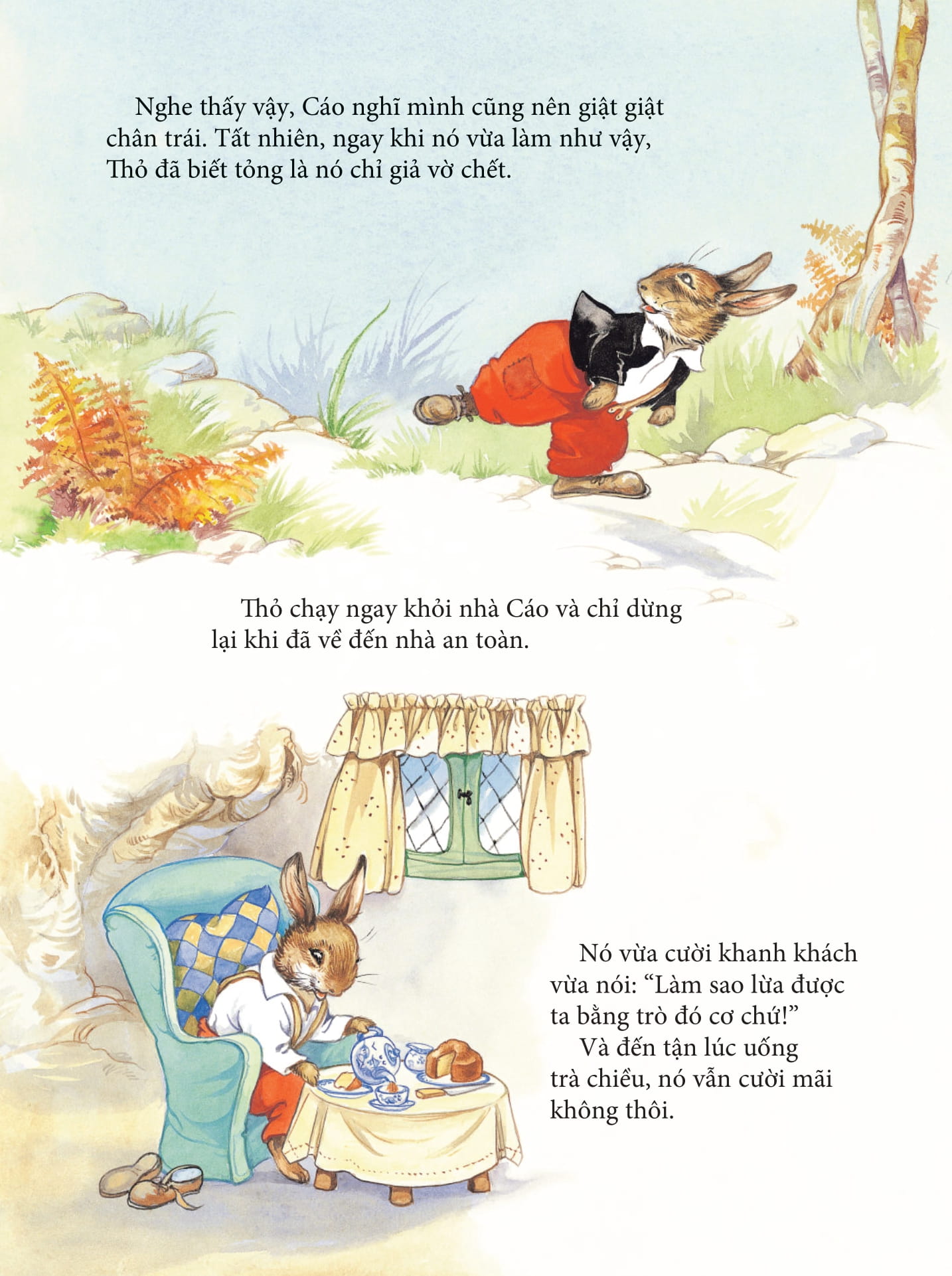 truyện về chú thỏ mưu mẹo - bìa cứng