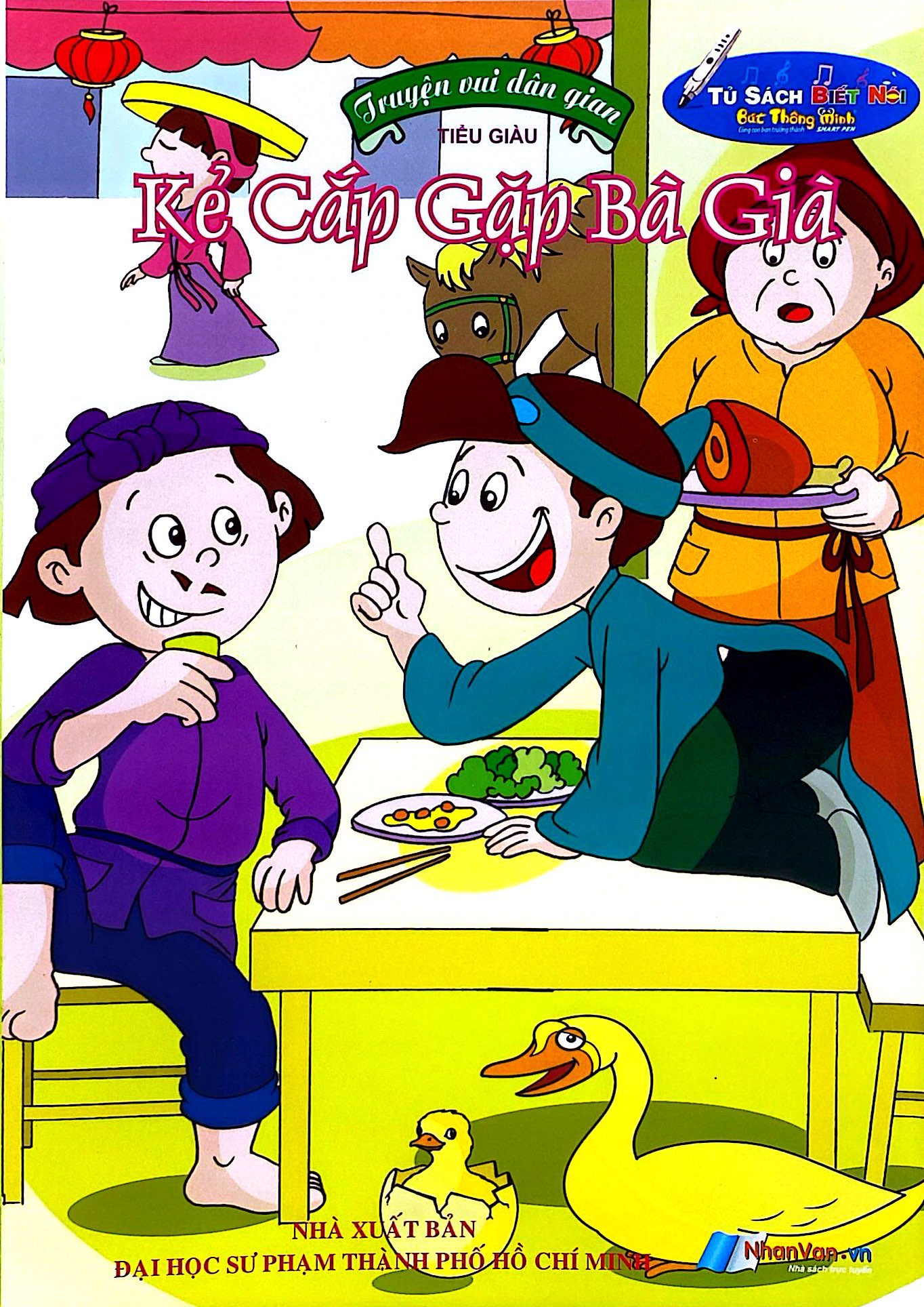 Truyện Vui Dân Gian- Kẻ Cắp Gặp Bà Già