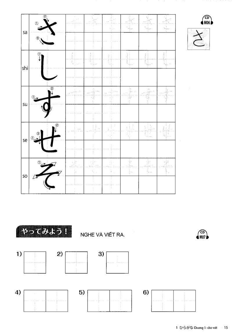 try start - các loại chữ trong tiếng nhật và hội thoại đơn giản