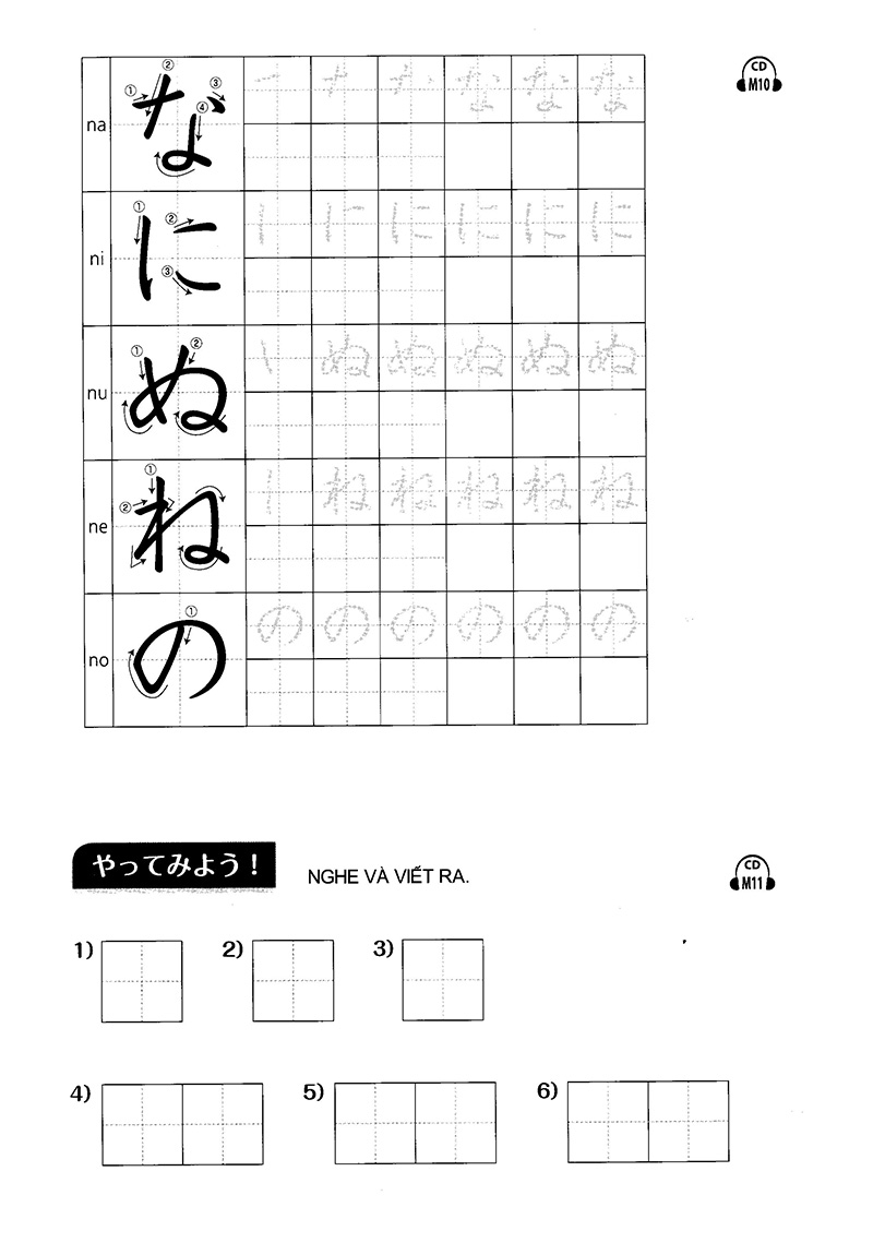 try start - các loại chữ trong tiếng nhật và hội thoại đơn giản