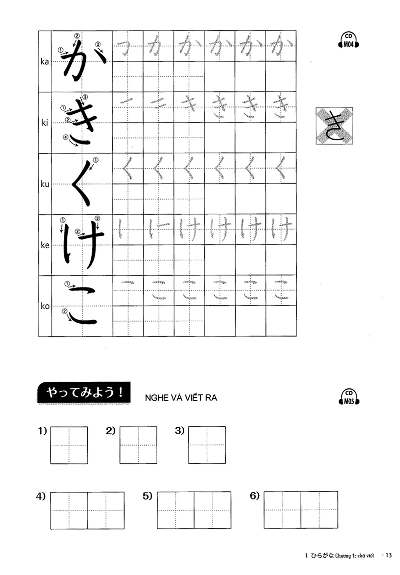 try start - các loại chữ trong tiếng nhật và hội thoại đơn giản