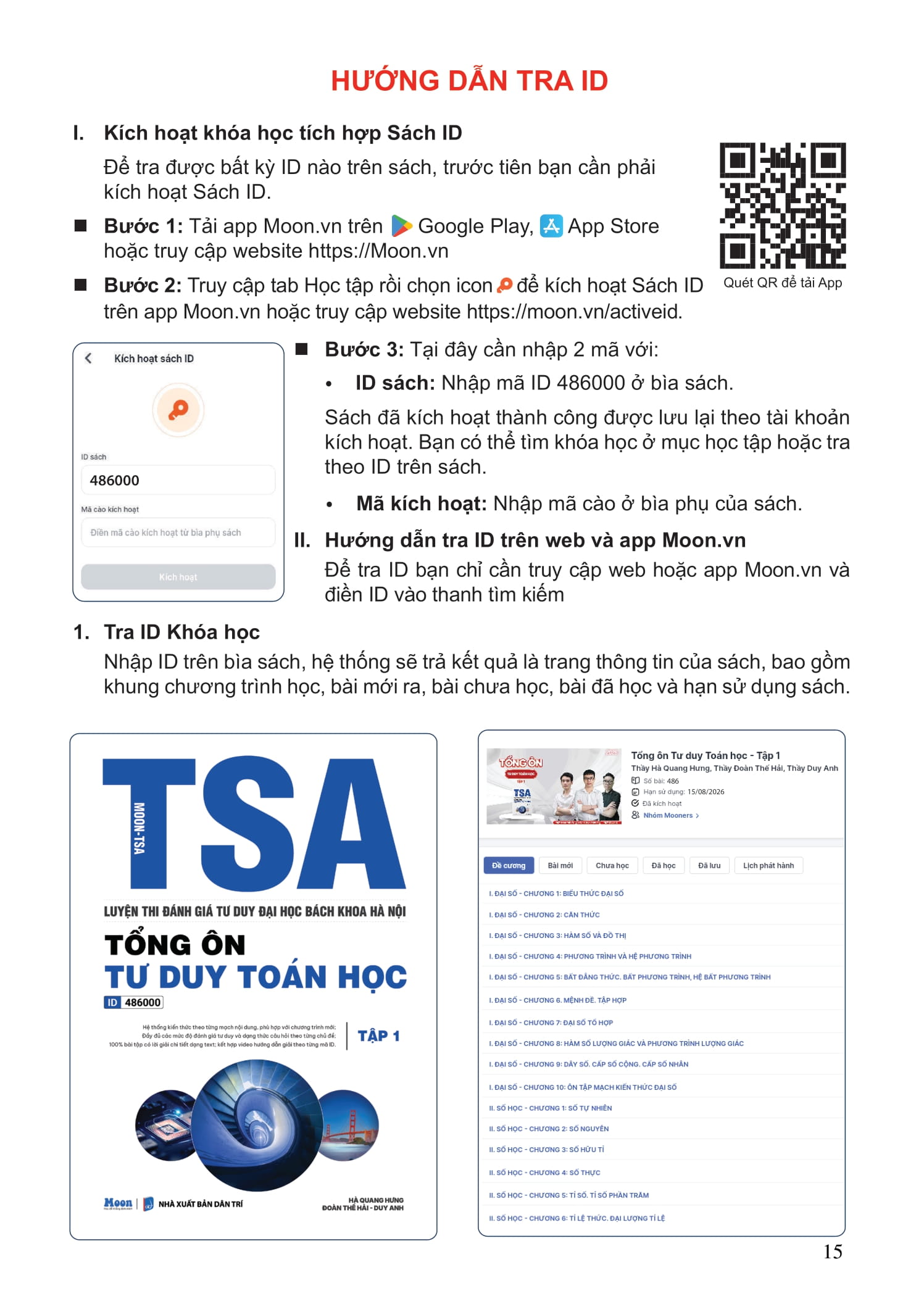 TSA - Luyện Thi Đánh Giá Tư Duy Đại Học Bách Khoa Hà Nội - Tổng Ôn Tư Duy Toán Học - Tập 1