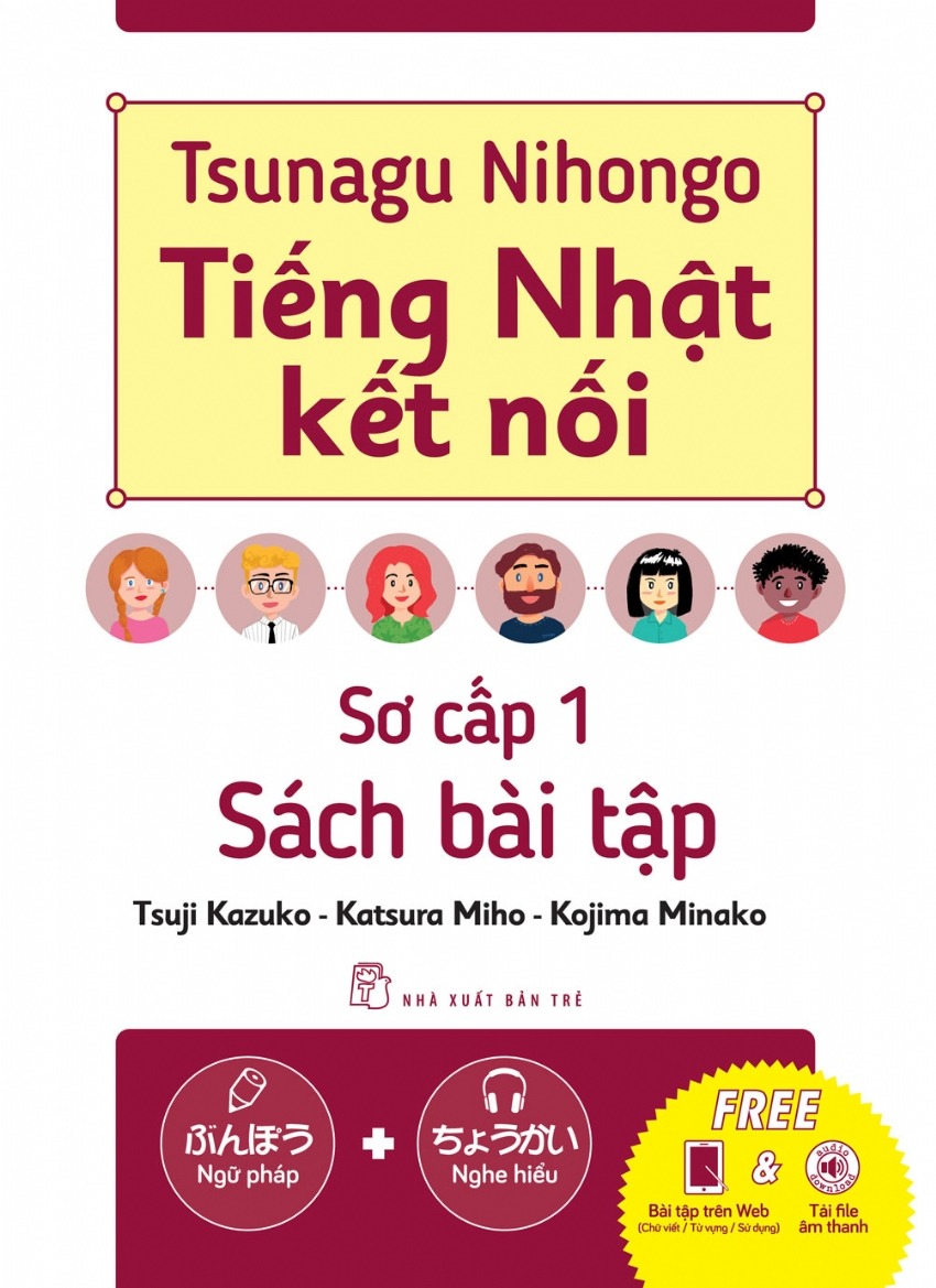 tsunagu nihongo - tiếng nhật kết nối - sơ cấp 1 - sách bài tập