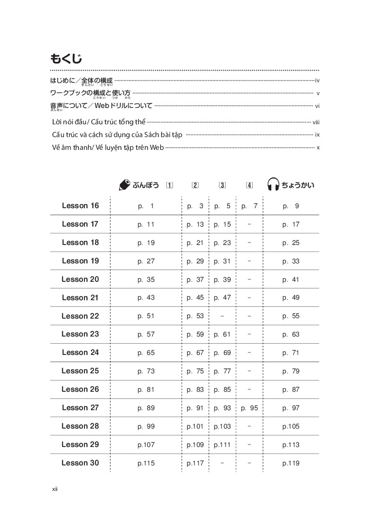 tsunagu nihongo - tiếng nhật kết nối - sơ cấp 2 - sách bài tập