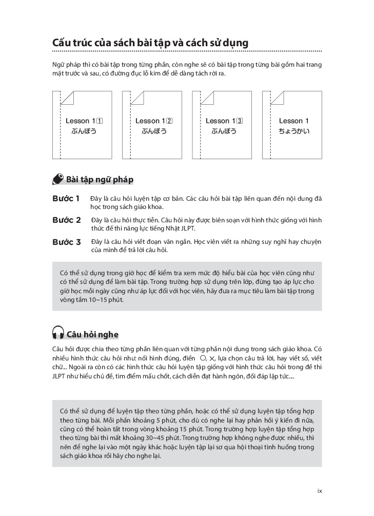 tsunagu nihongo - tiếng nhật kết nối - sơ cấp 2 - sách bài tập