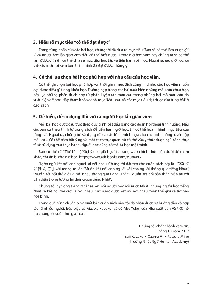 tsunagu nihongo - tiếng nhật kết nối - sơ cấp 2 - tiếng nhật giao tiếp cơ bản