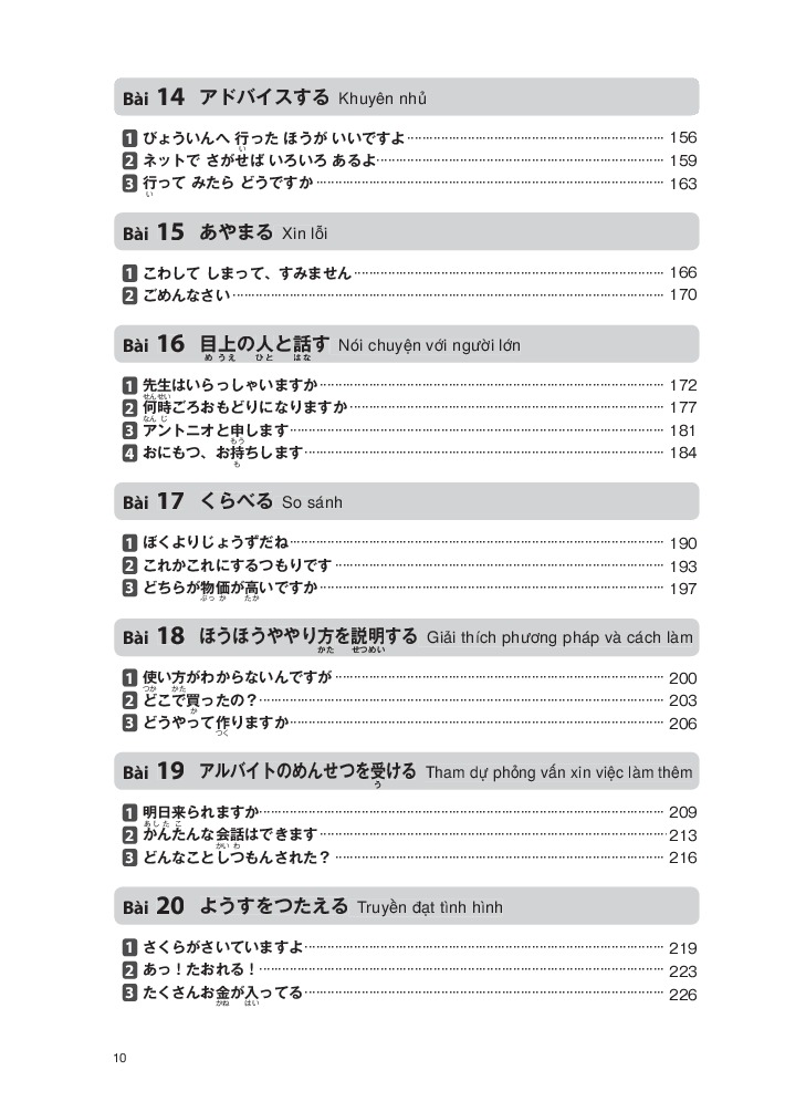 tsunagu nihongo - tiếng nhật kết nối - sơ cấp - sách giải thích ngữ pháp