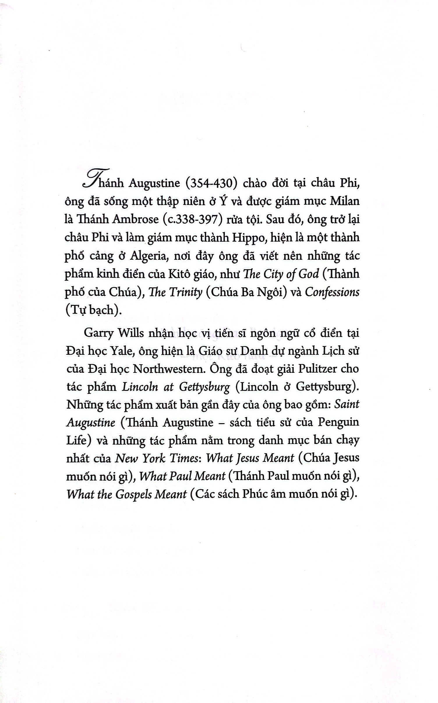 tự bạch - confessions