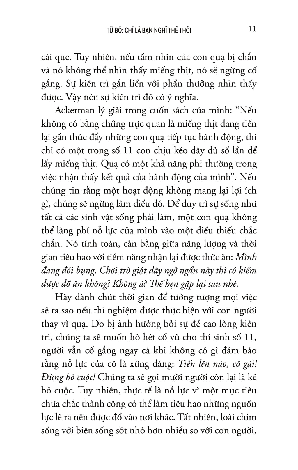 Từ Bỏ Để Tự Do - Chiến Lược Rút Lui Để Tiến Xa Hơn Trong Cuộc Sống