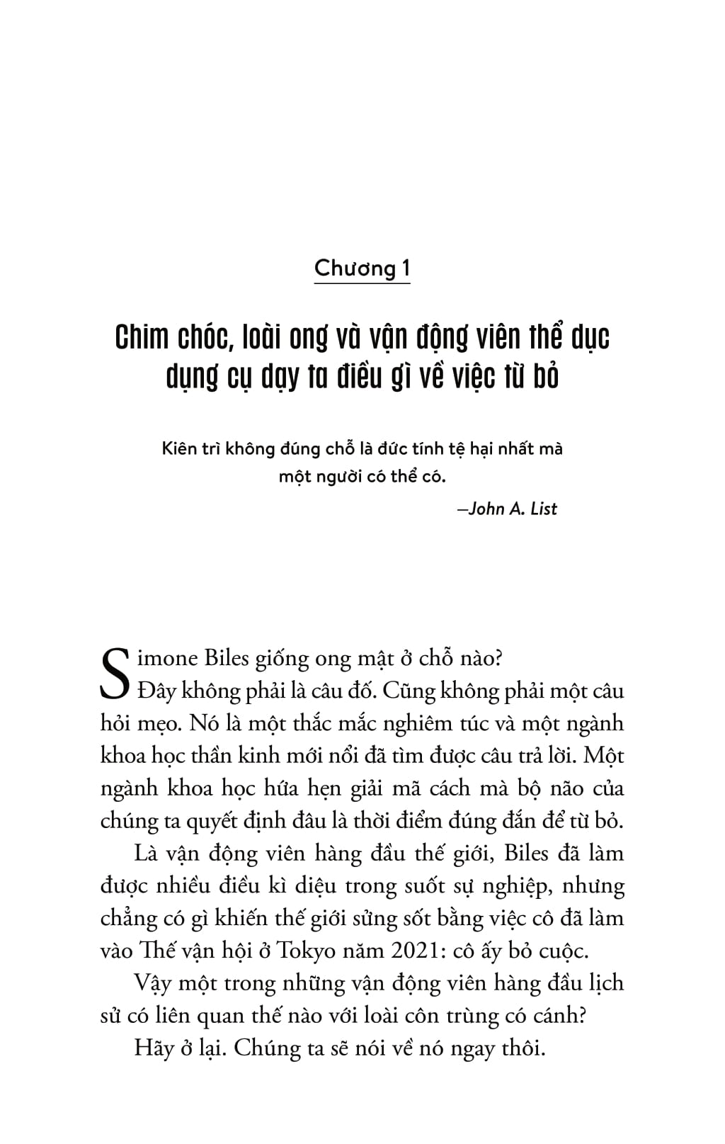 Từ Bỏ Để Tự Do - Chiến Lược Rút Lui Để Tiến Xa Hơn Trong Cuộc Sống