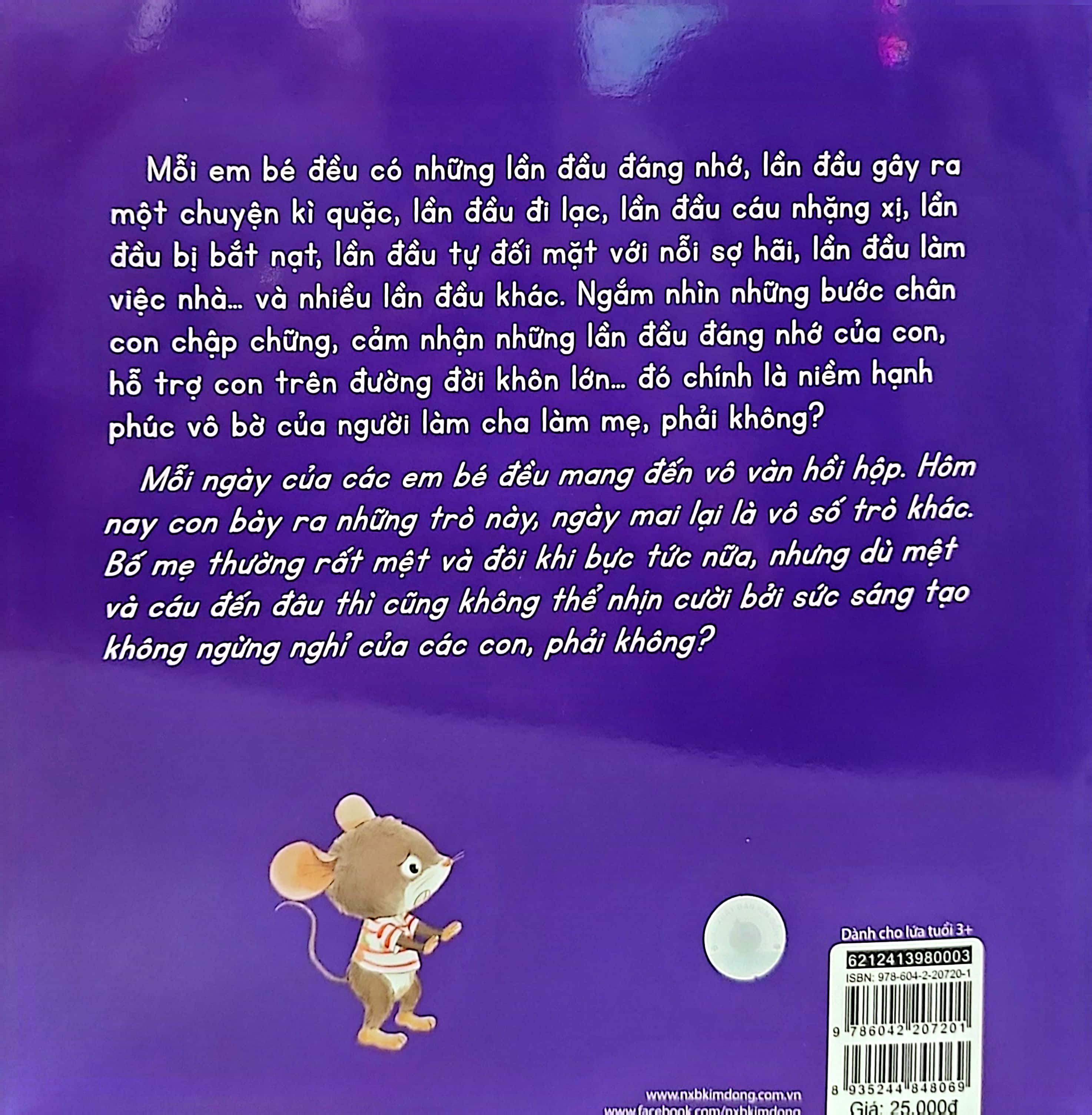 từ bước chân chập chững - lần đầu gây rắc rối