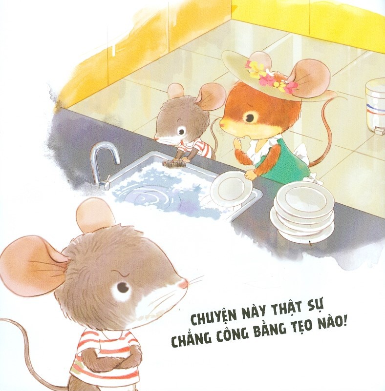 từ bước chân chập chững - lần đầu làm việc nhà