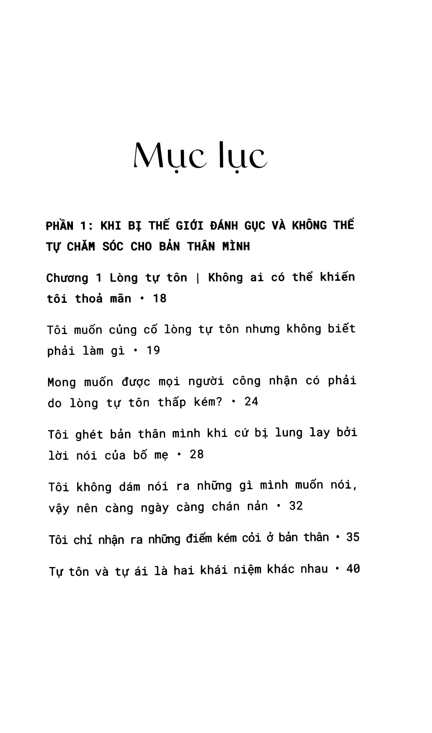 tự cân bằng giữa thế giới hỗn độn