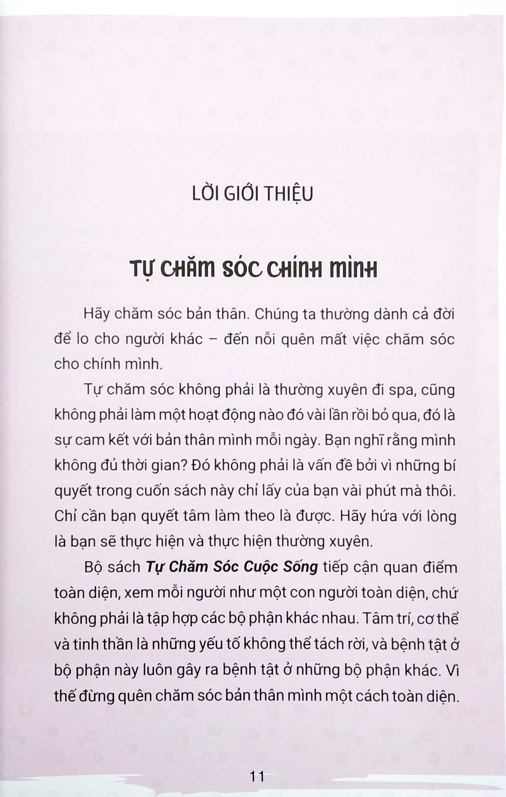 tự chăm sóc cuộc sống - yêu thương bản thân