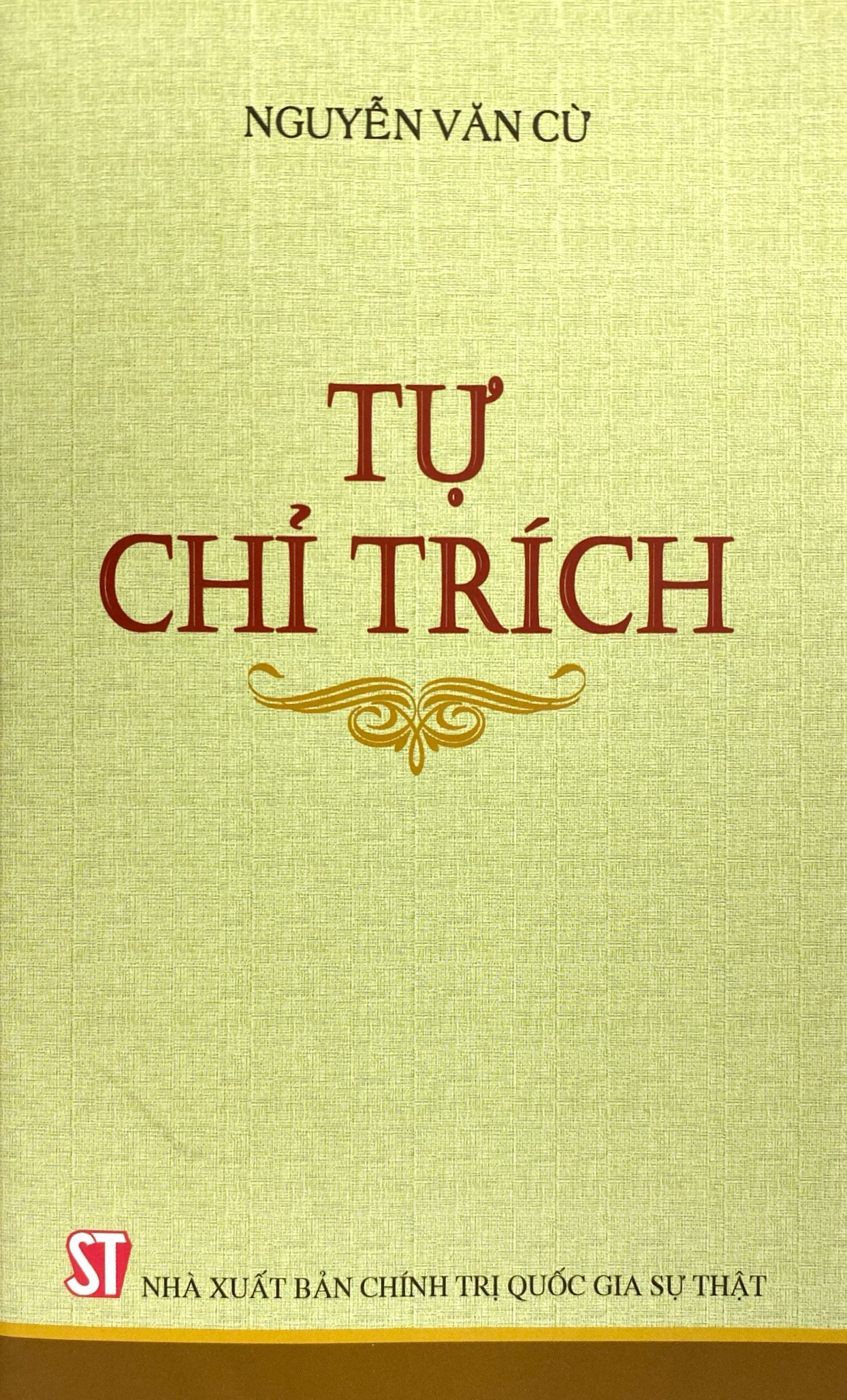 tự chỉ trích