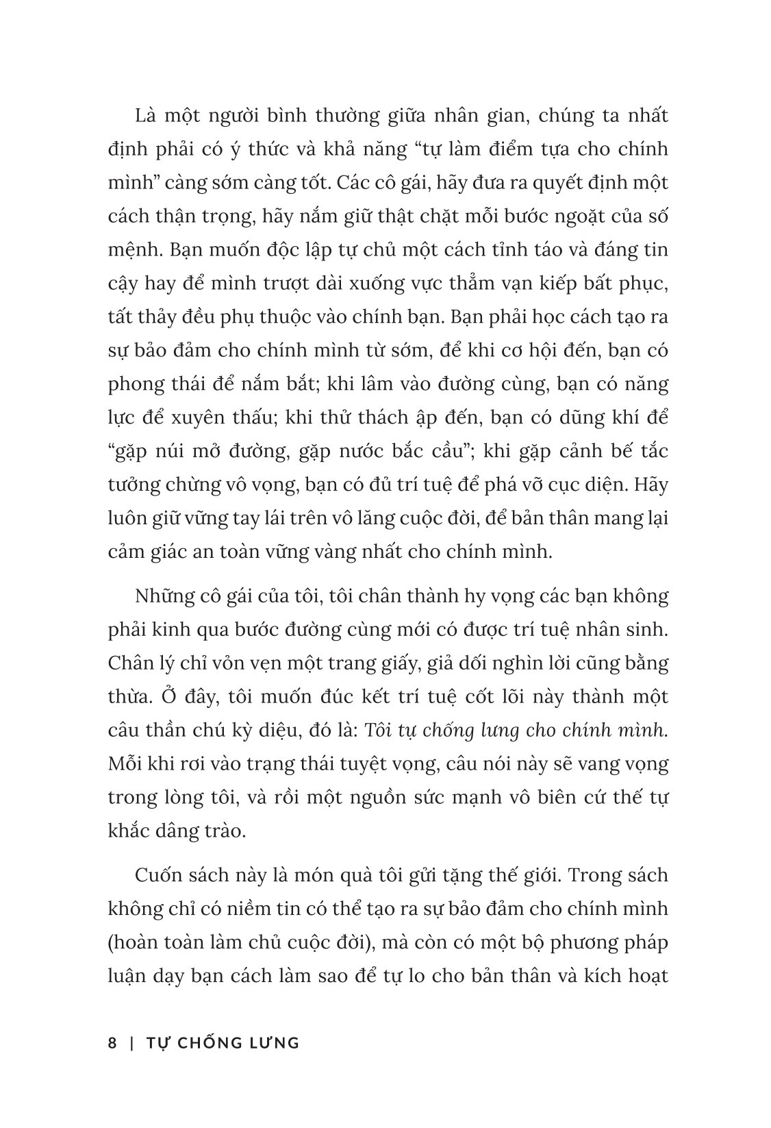 Tự Chống Lưng
