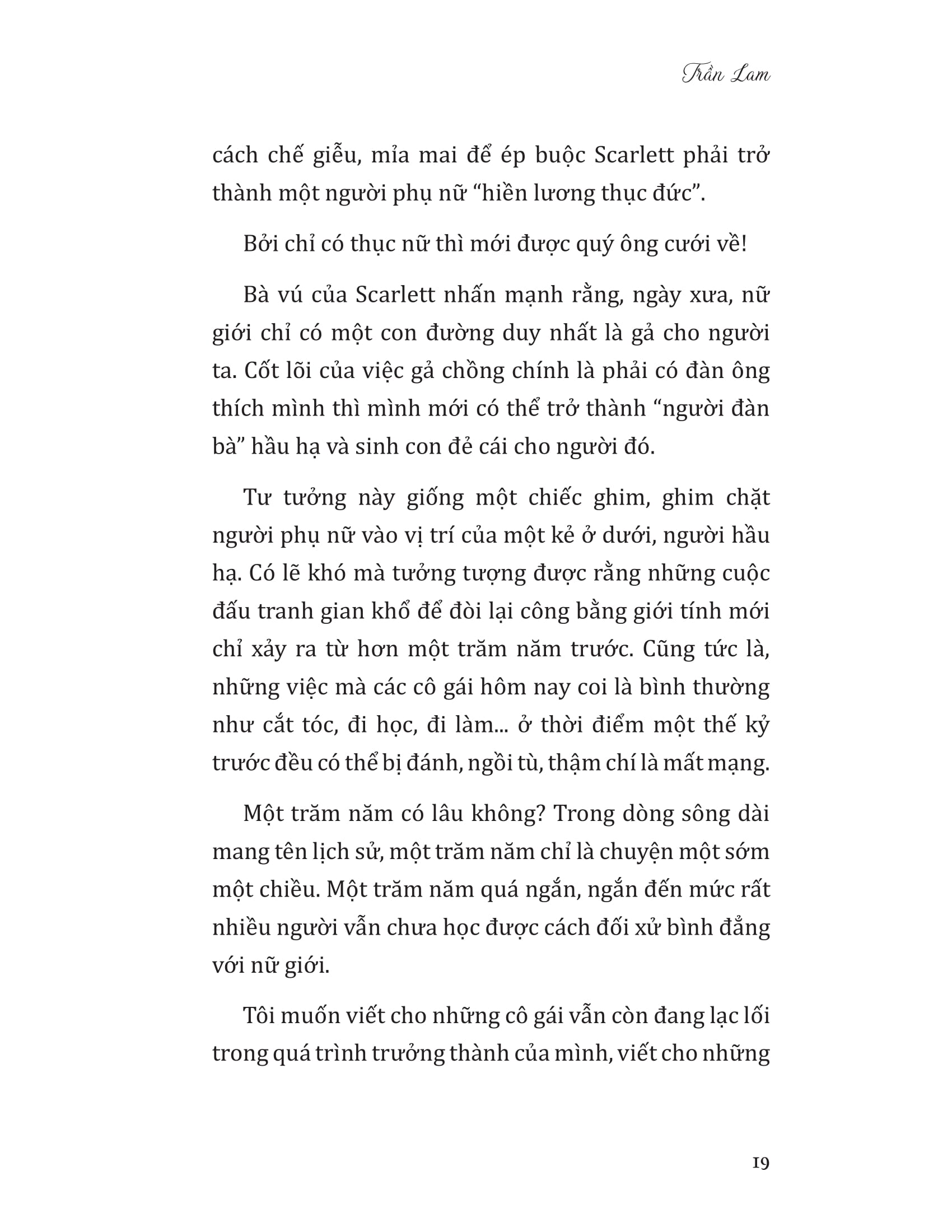 tự chủ hơn quyến rũ hơn