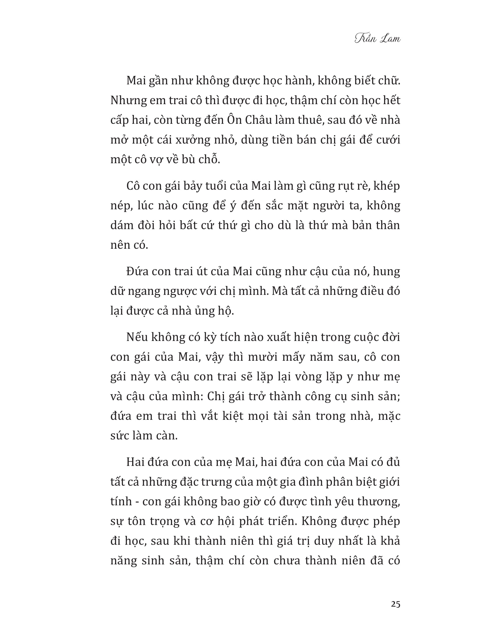 tự chủ hơn quyến rũ hơn