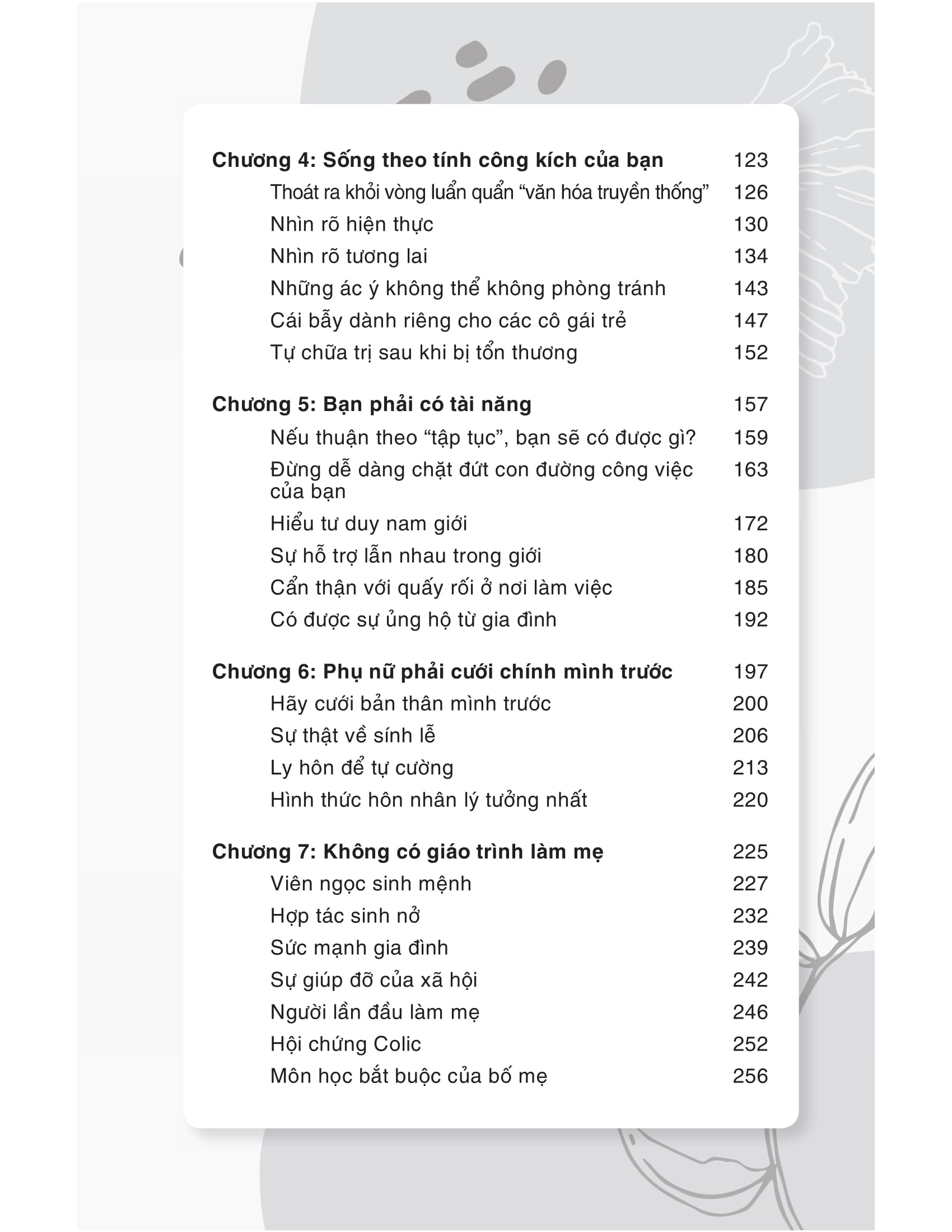 tự chủ hơn quyến rũ hơn