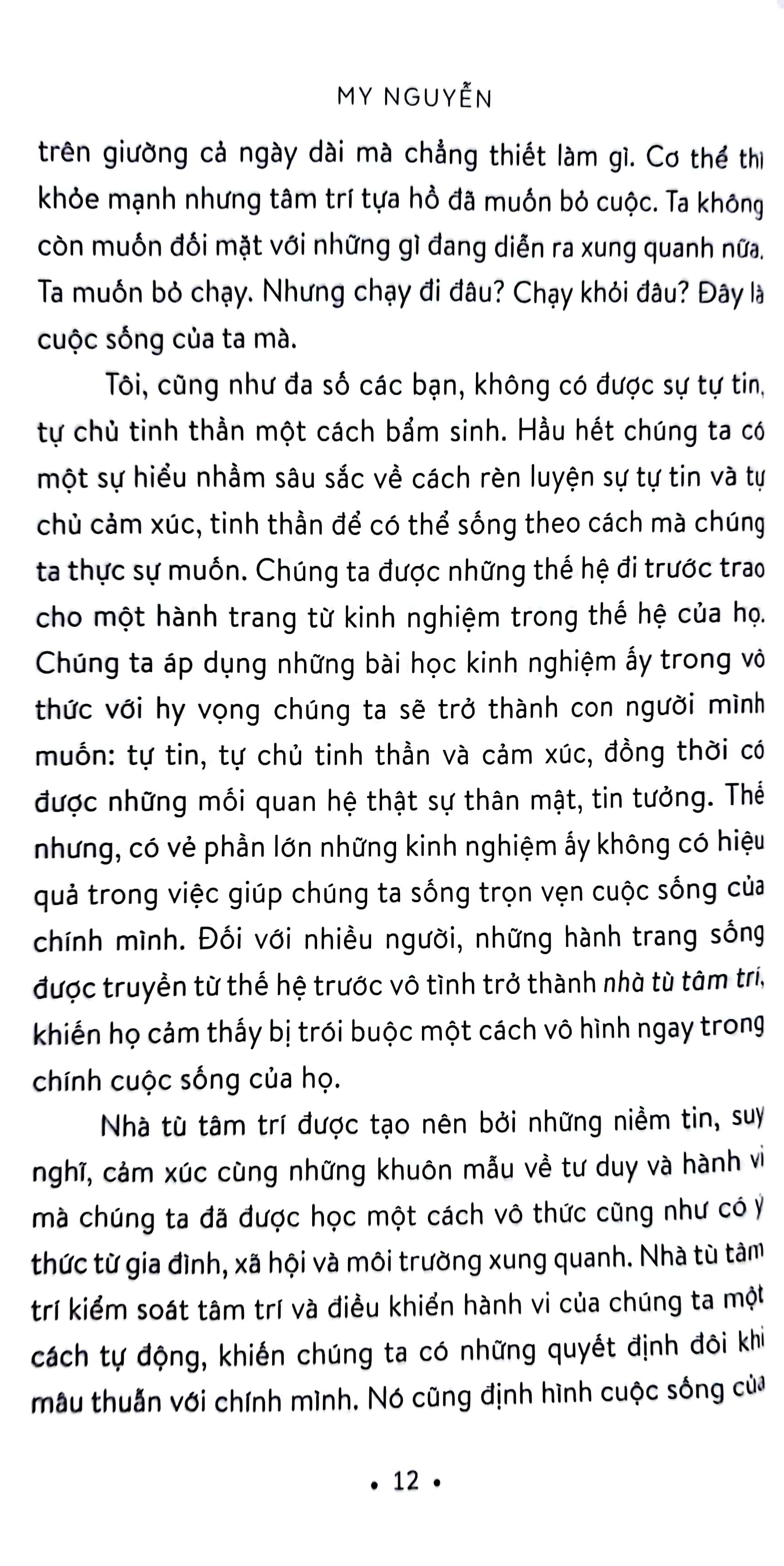 tự chủ tinh thần - sống thức tỉnh để chữa lành tổn thương tâm lý