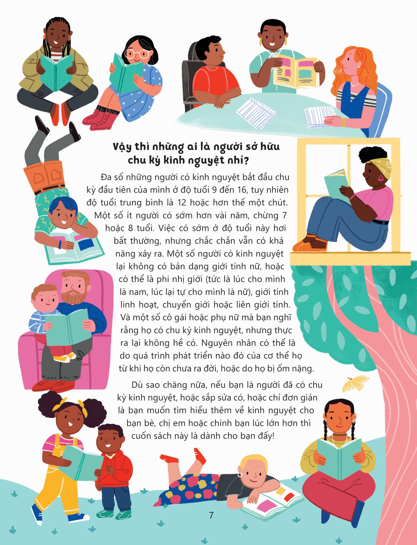 từ cô bé đến cô nàng - hết lúng túng mỗi kỳ “dâu rụng”